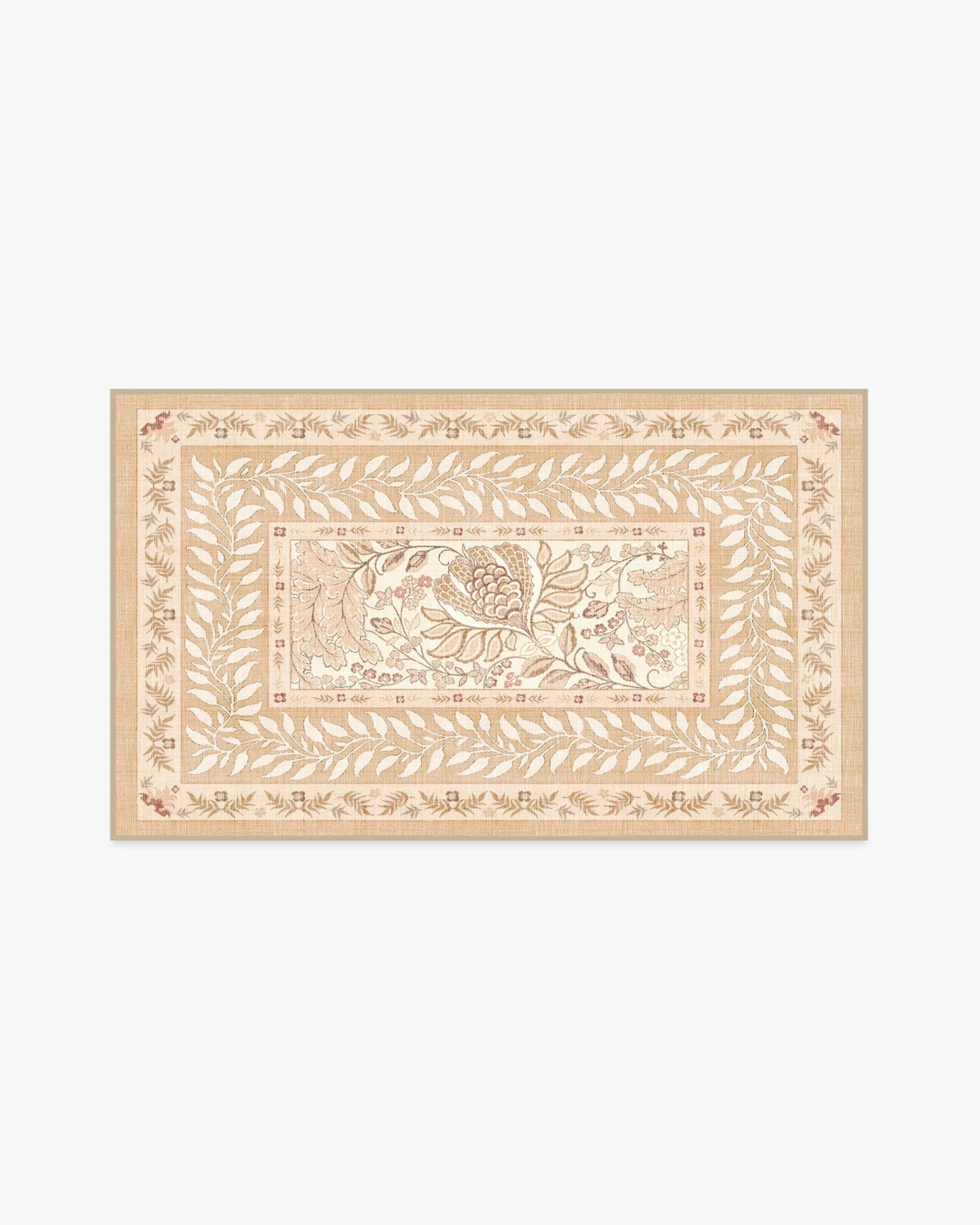 Small Area Rug Machine Washable - Wheat image
