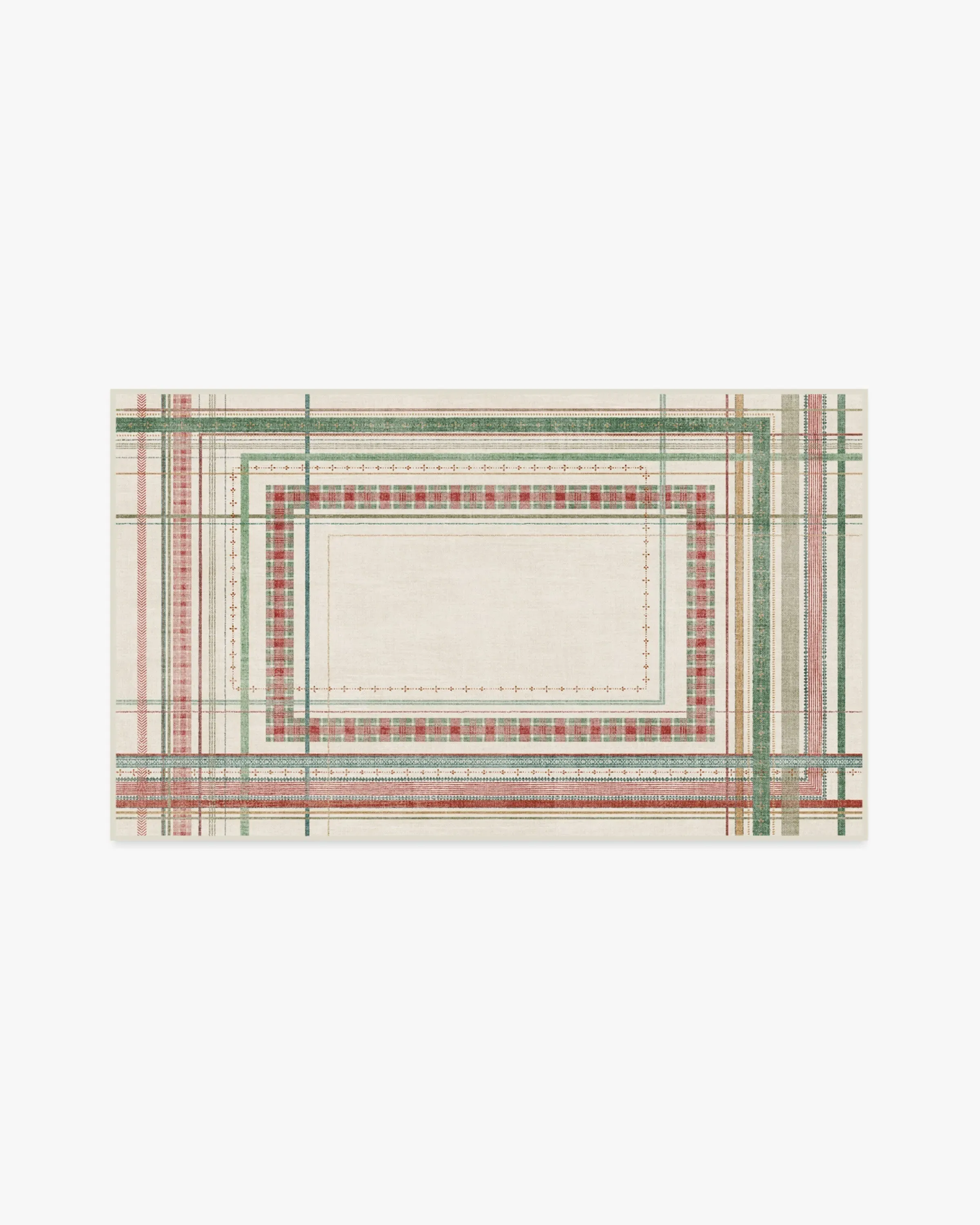 Small Machine Washable Area Rug - Multicolor