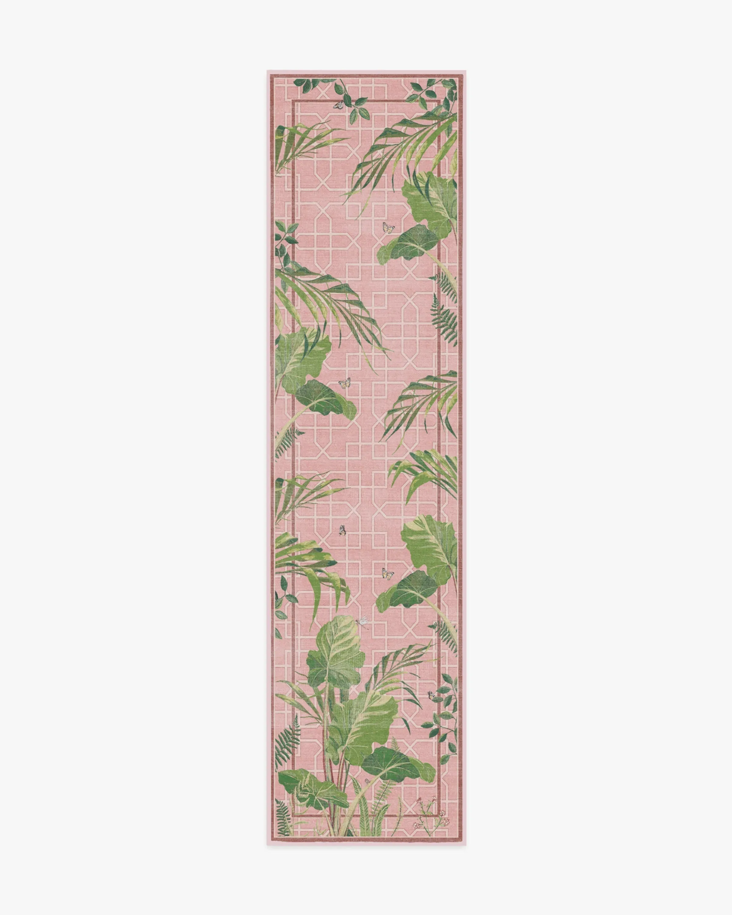 Small Machine Washable Area Rug - Pink