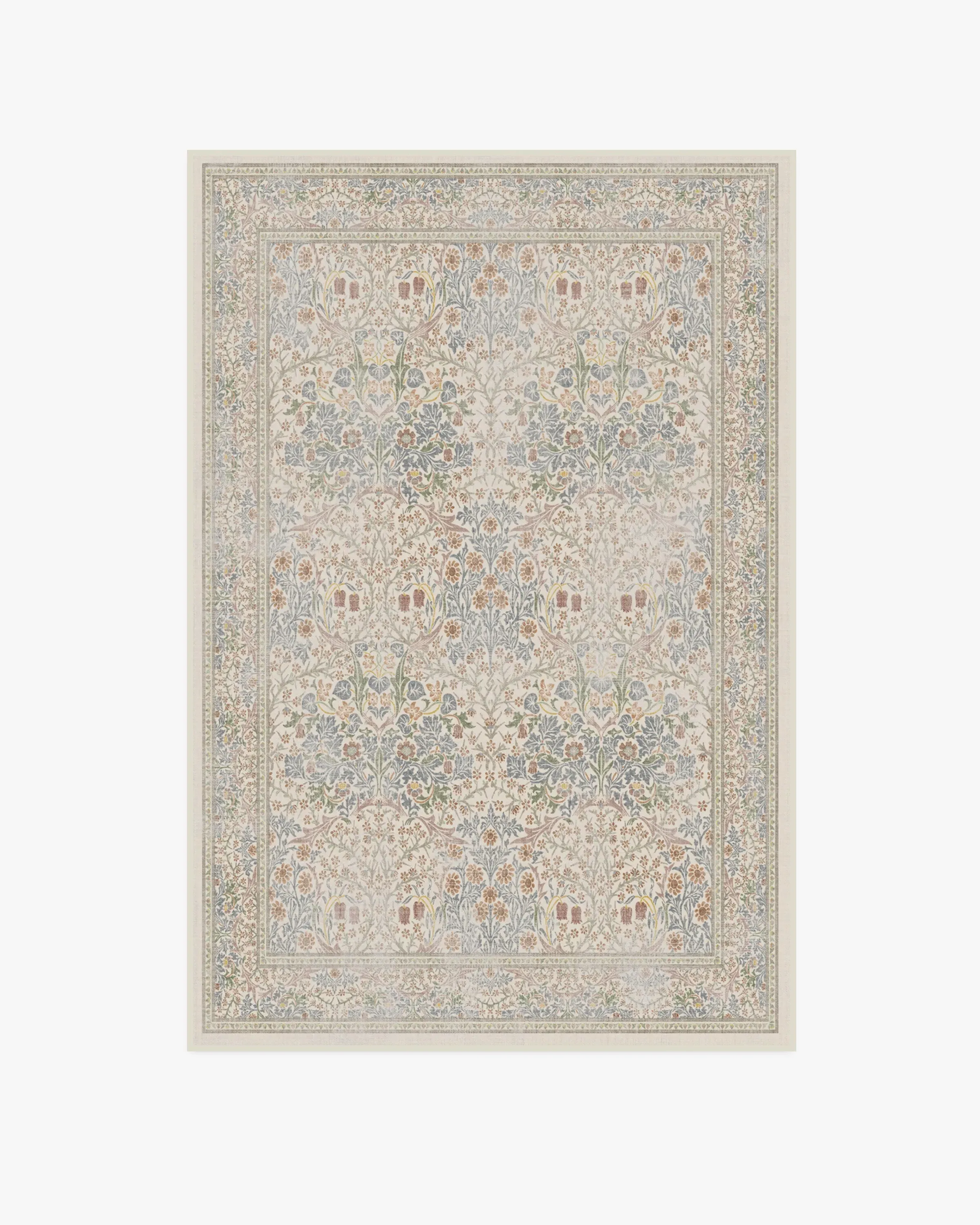 Washable Area Rug Blackthorn - Ivory, Flatwoven