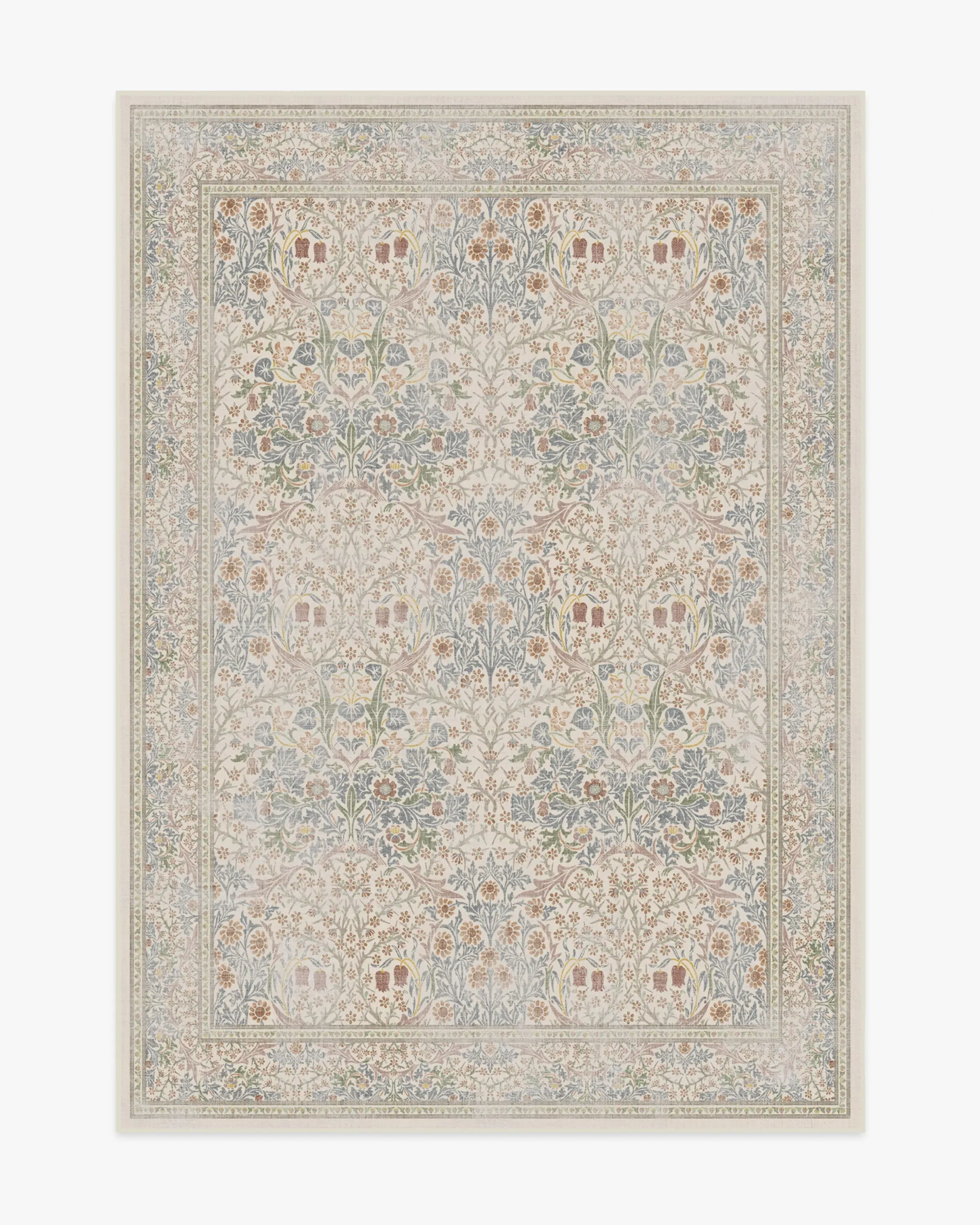 Washable Area Rug Blackthorn - Ivory, Flatwoven