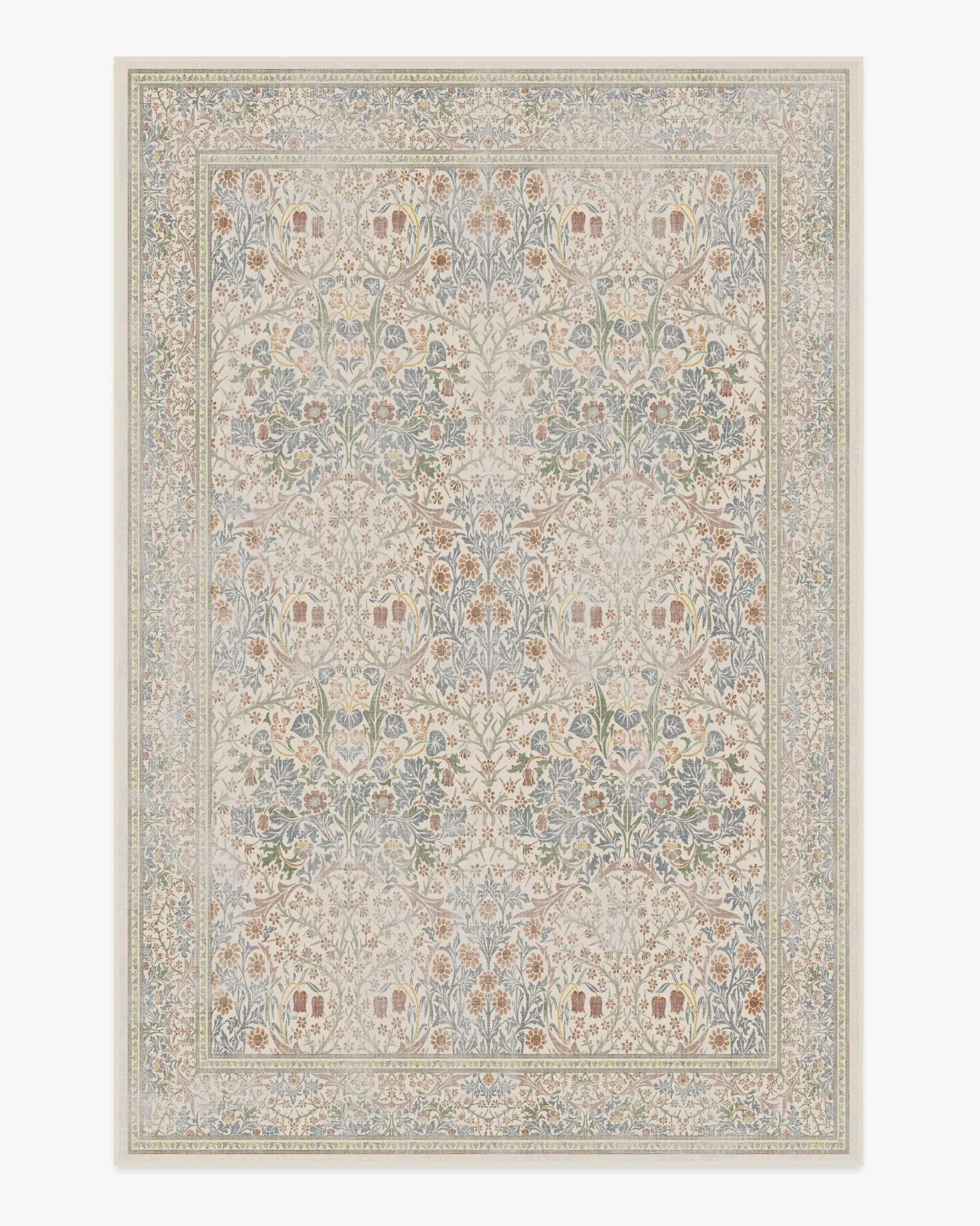 Washable Area Rug Blackthorn - Ivory, Flatwoven