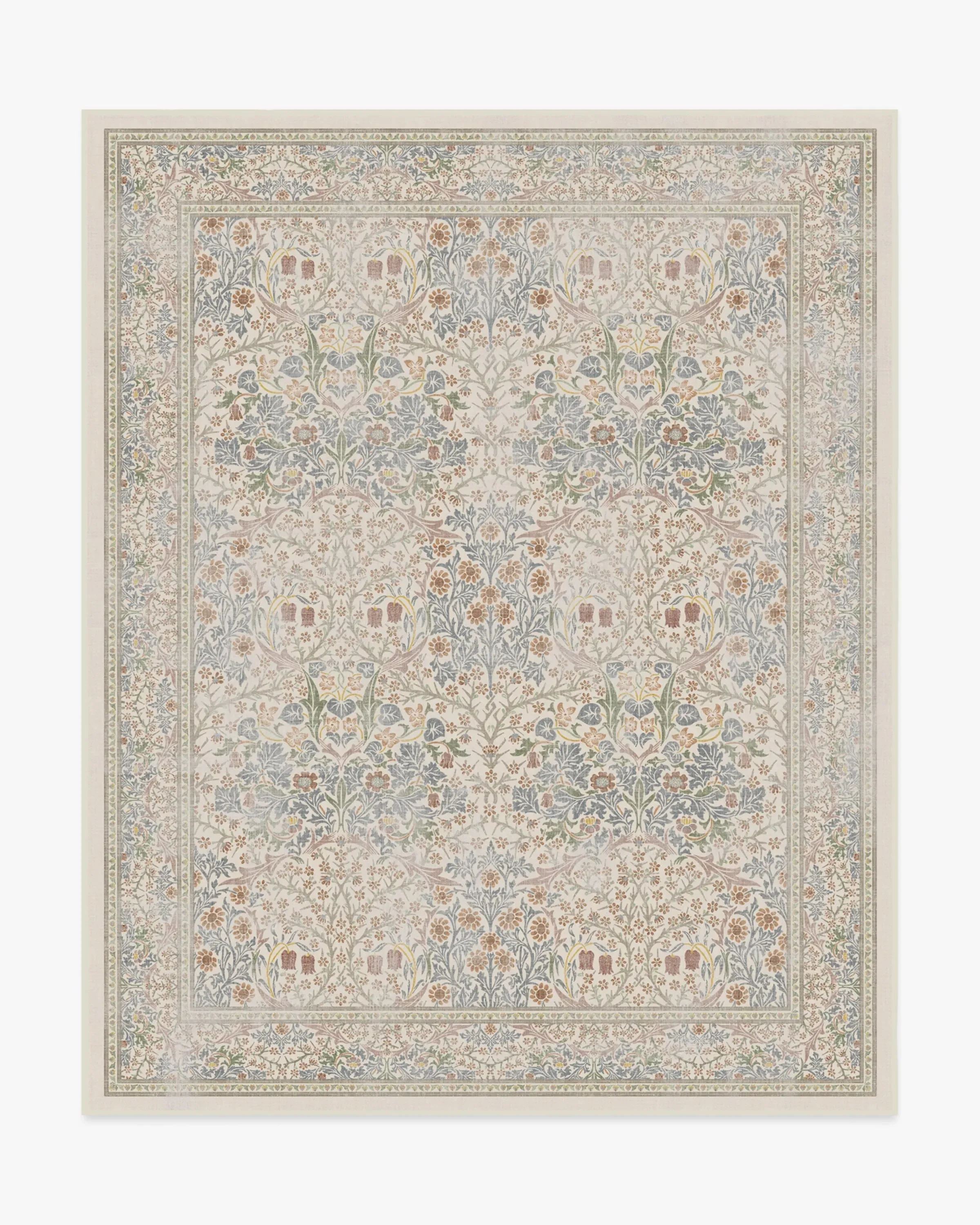 Washable Area Rug Blackthorn - Ivory, Flatwoven