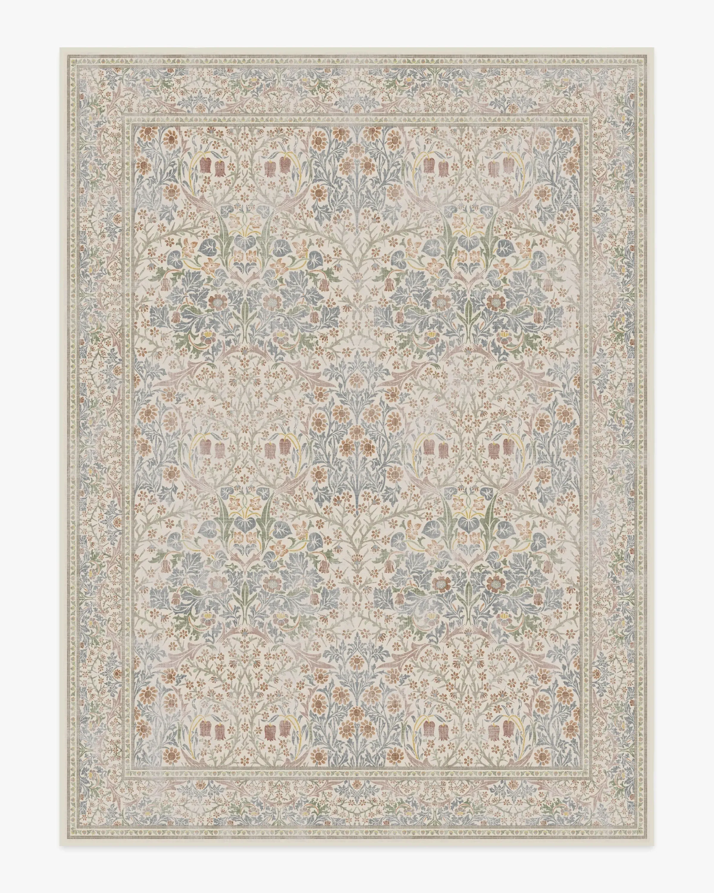Washable Area Rug Blackthorn - Ivory, Flatwoven