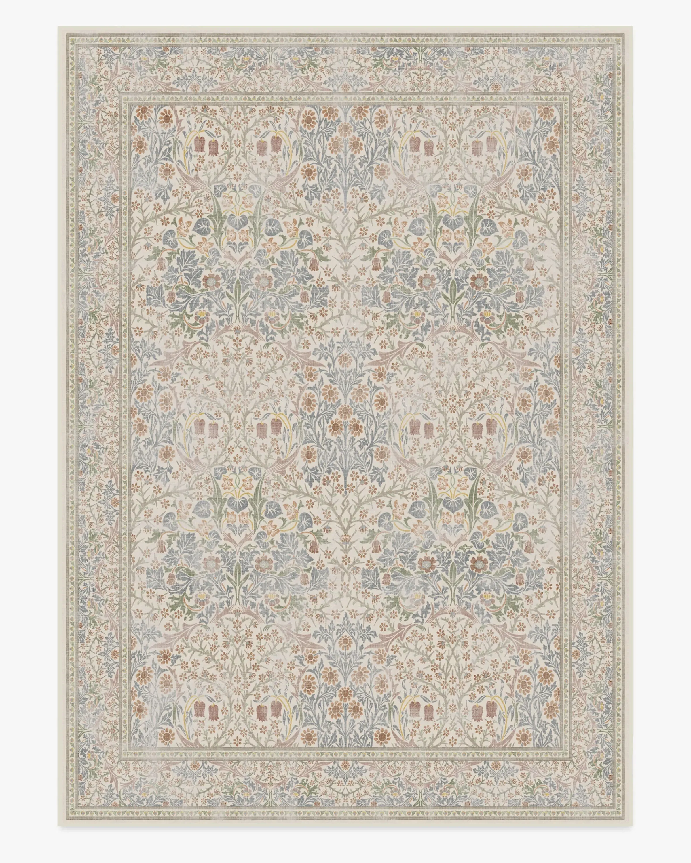 Washable Area Rug Blackthorn - Ivory, Flatwoven