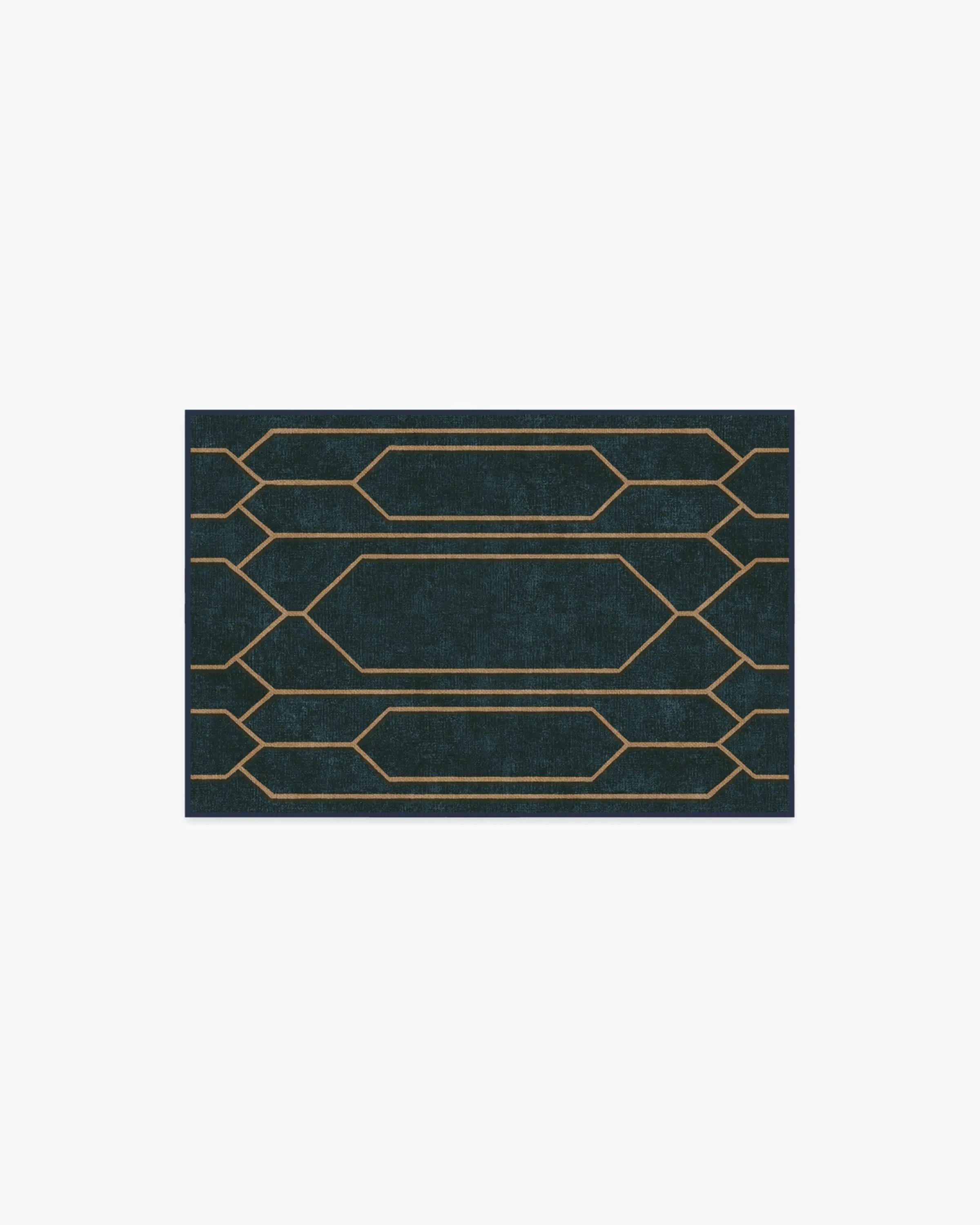 Washable Area Rug - Marine Blue, Flatwoven image