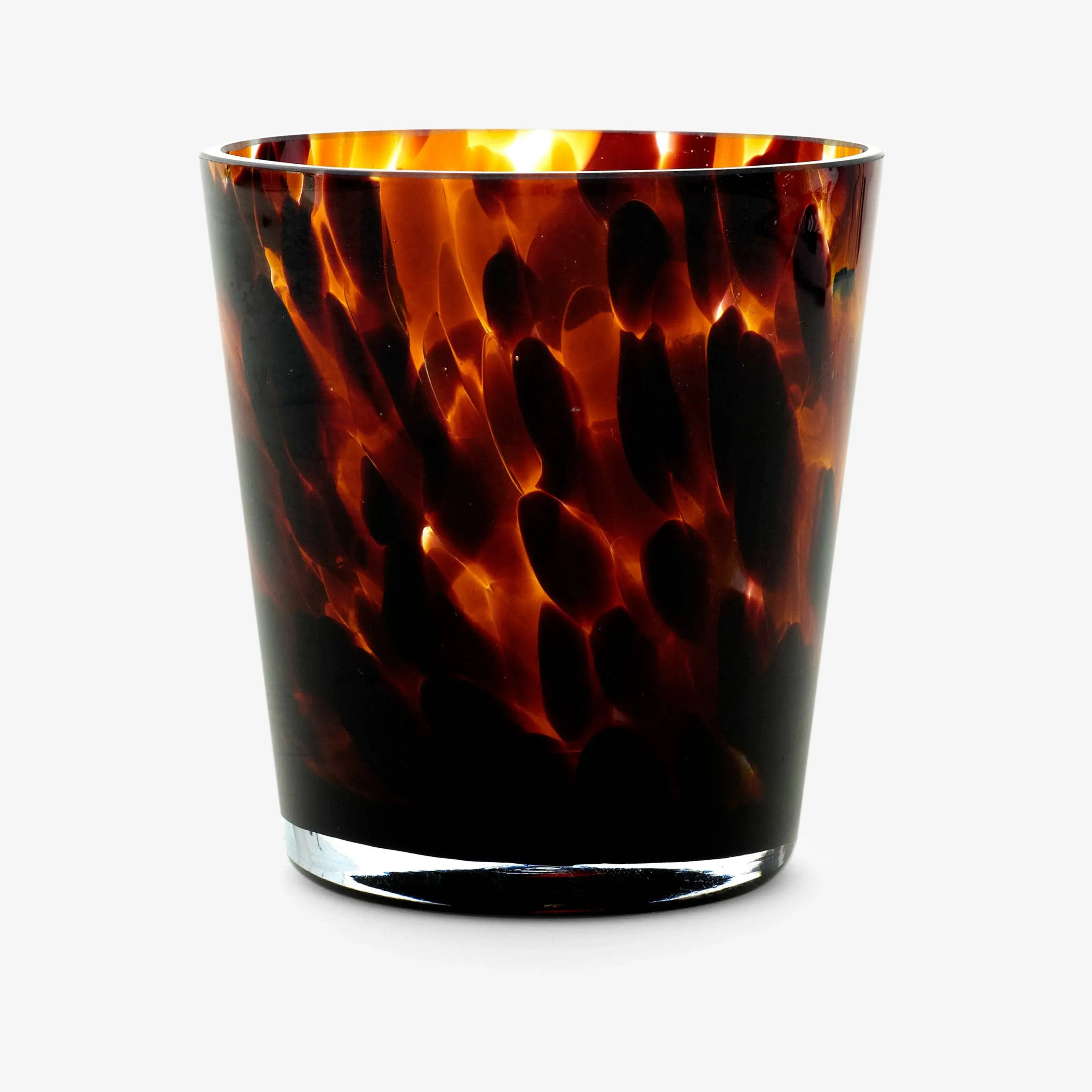 brillante-hand-blown-vase-brown-s image