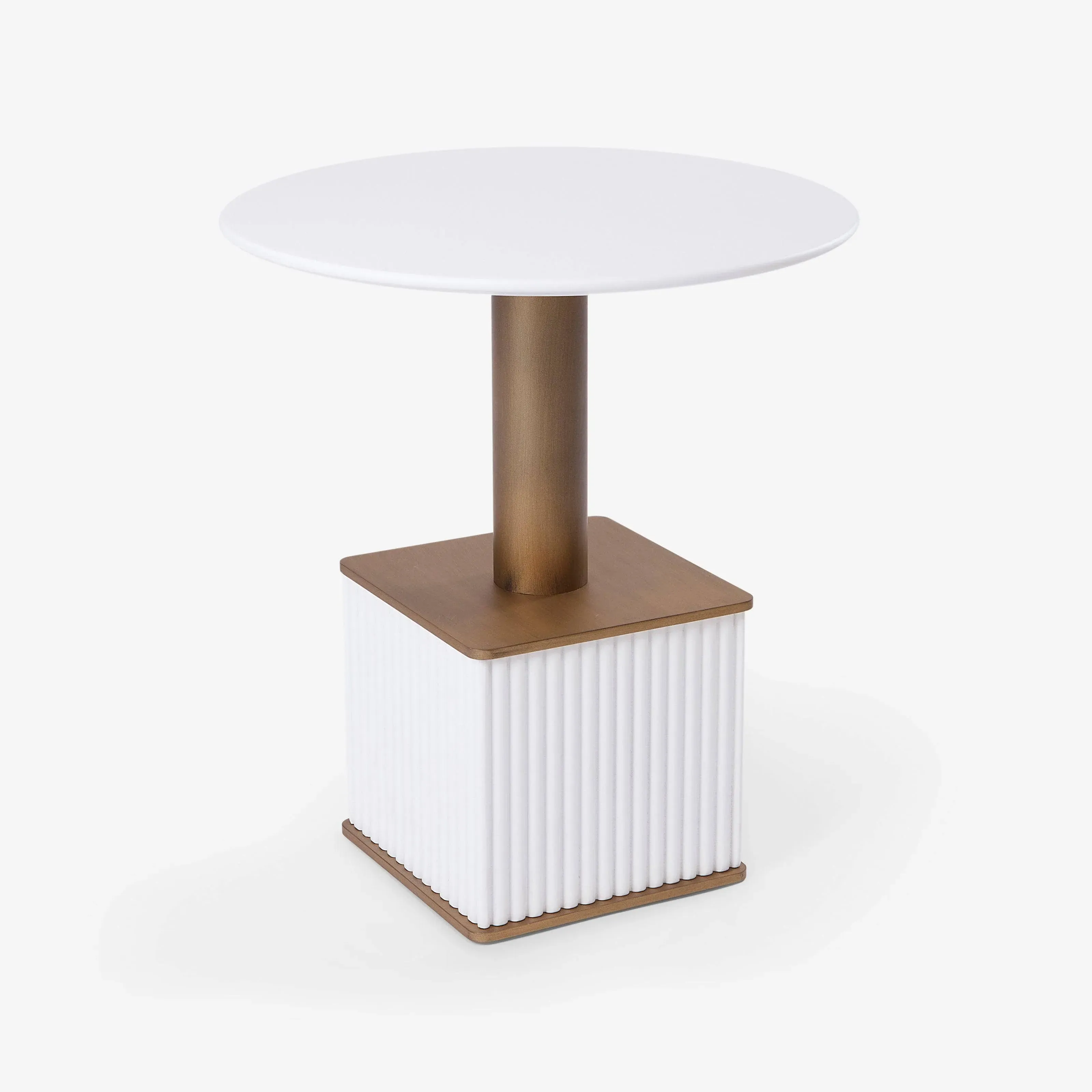 cabello-side-table-white image