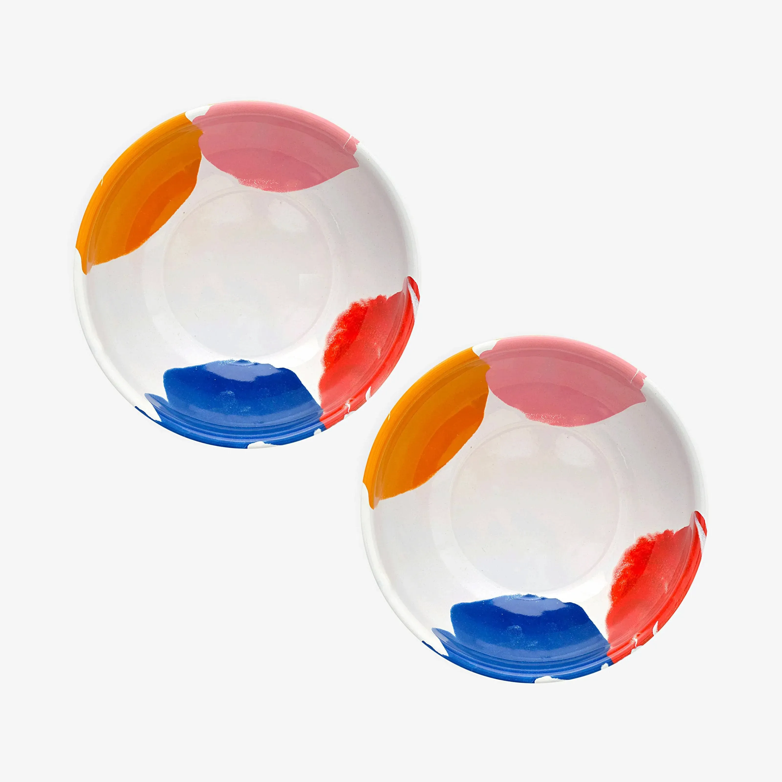 chance-set-of-2-enamel-bowls-multicoloured image