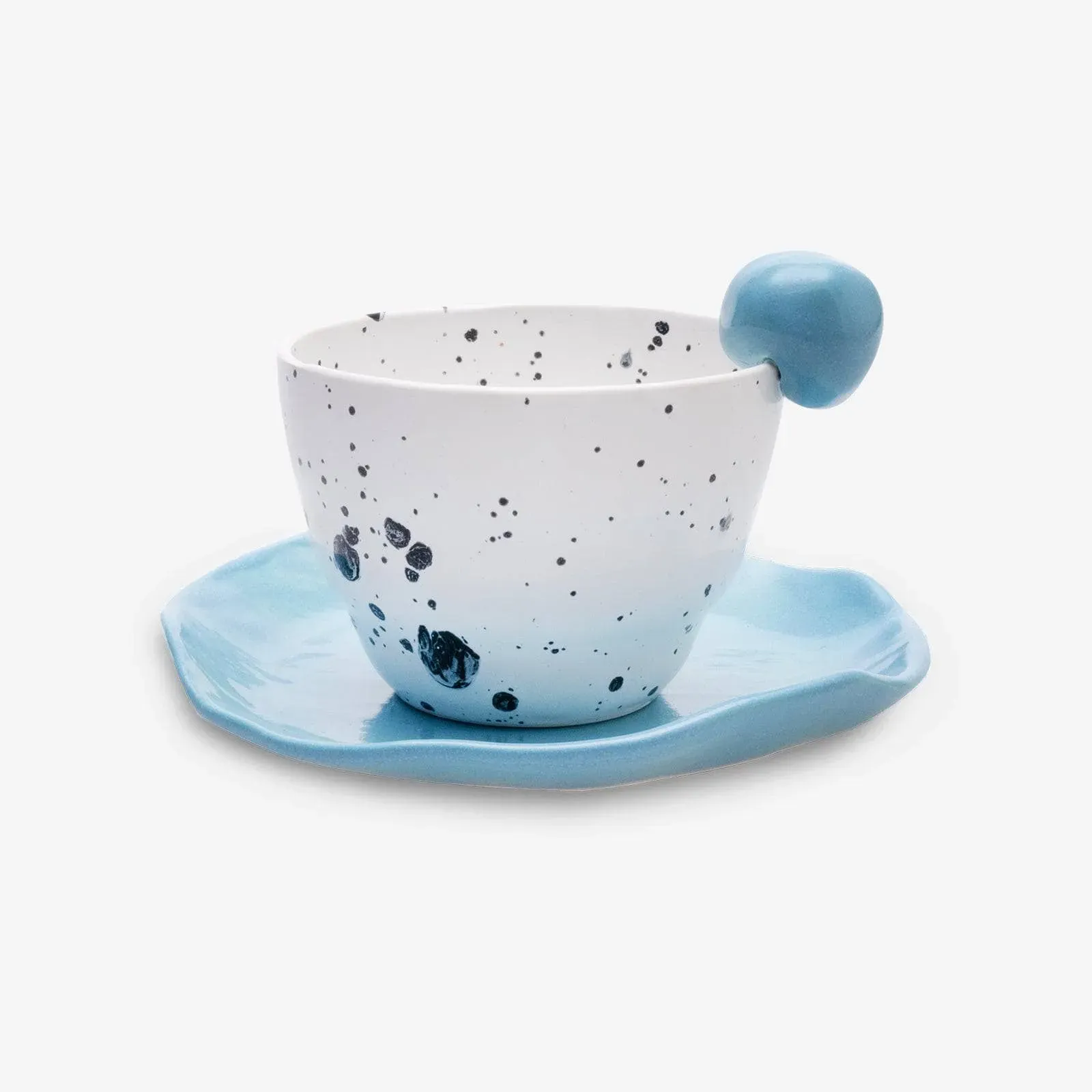 handmade-polka-cup-and-mug-blue-210-ml image