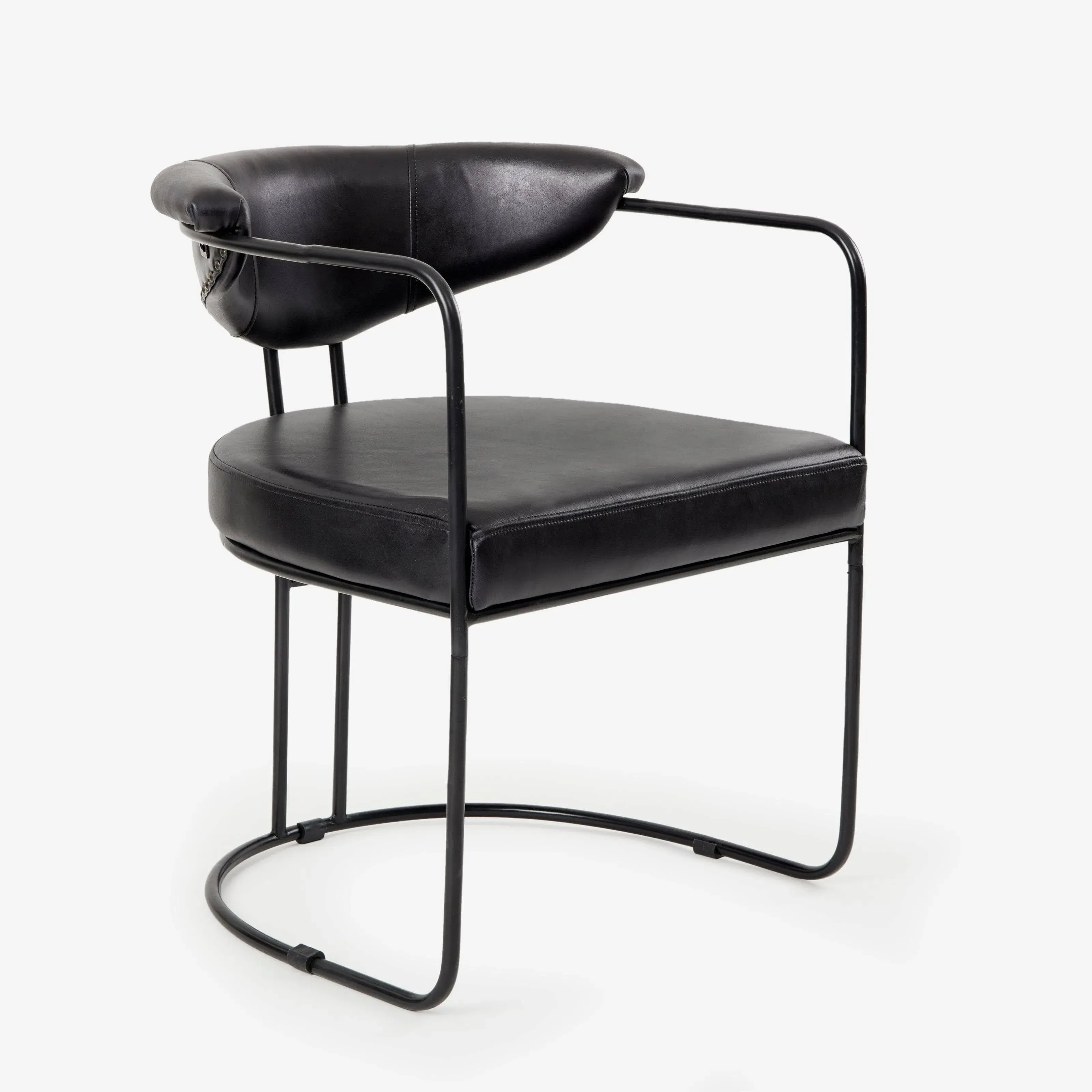 itari-leather-armchair-black image