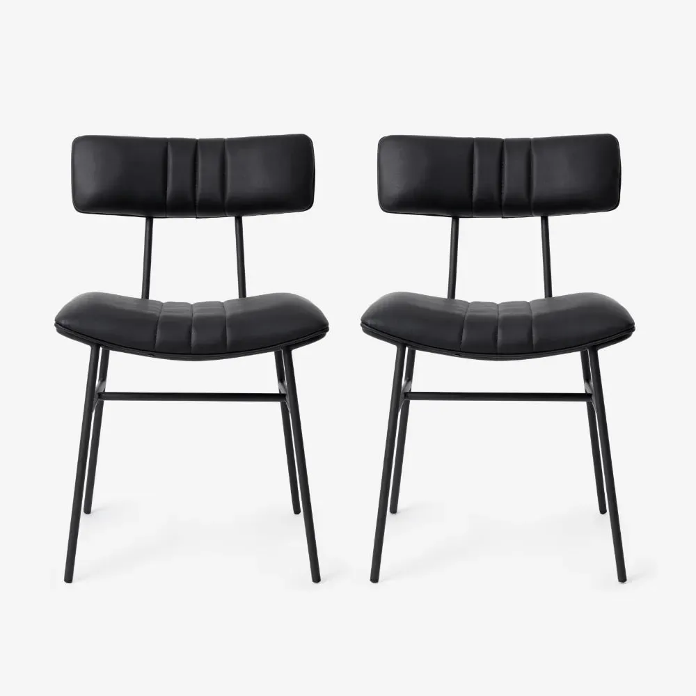 maxim-set-of-2-dining-chairs-black image