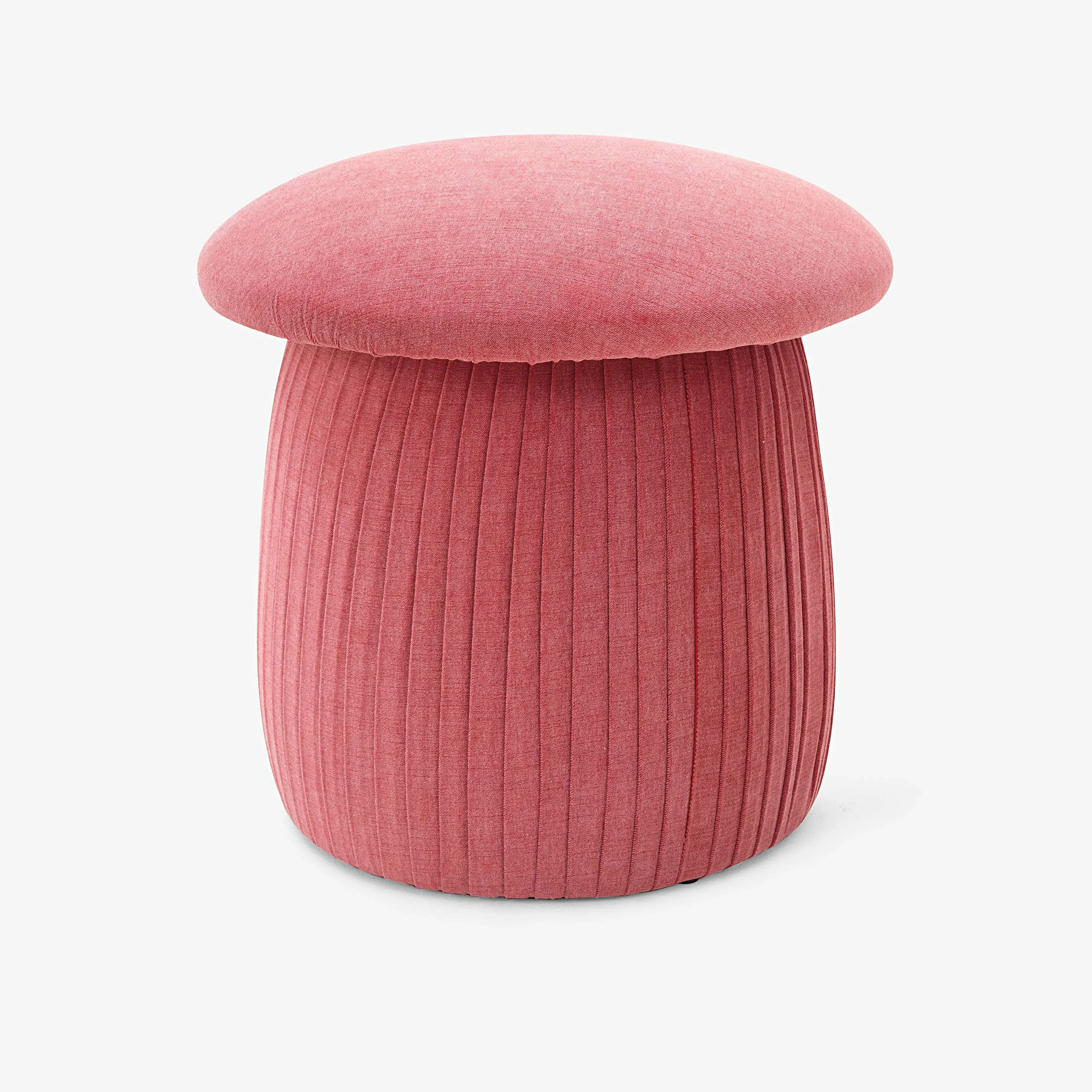 mushroom-pouffe-red image