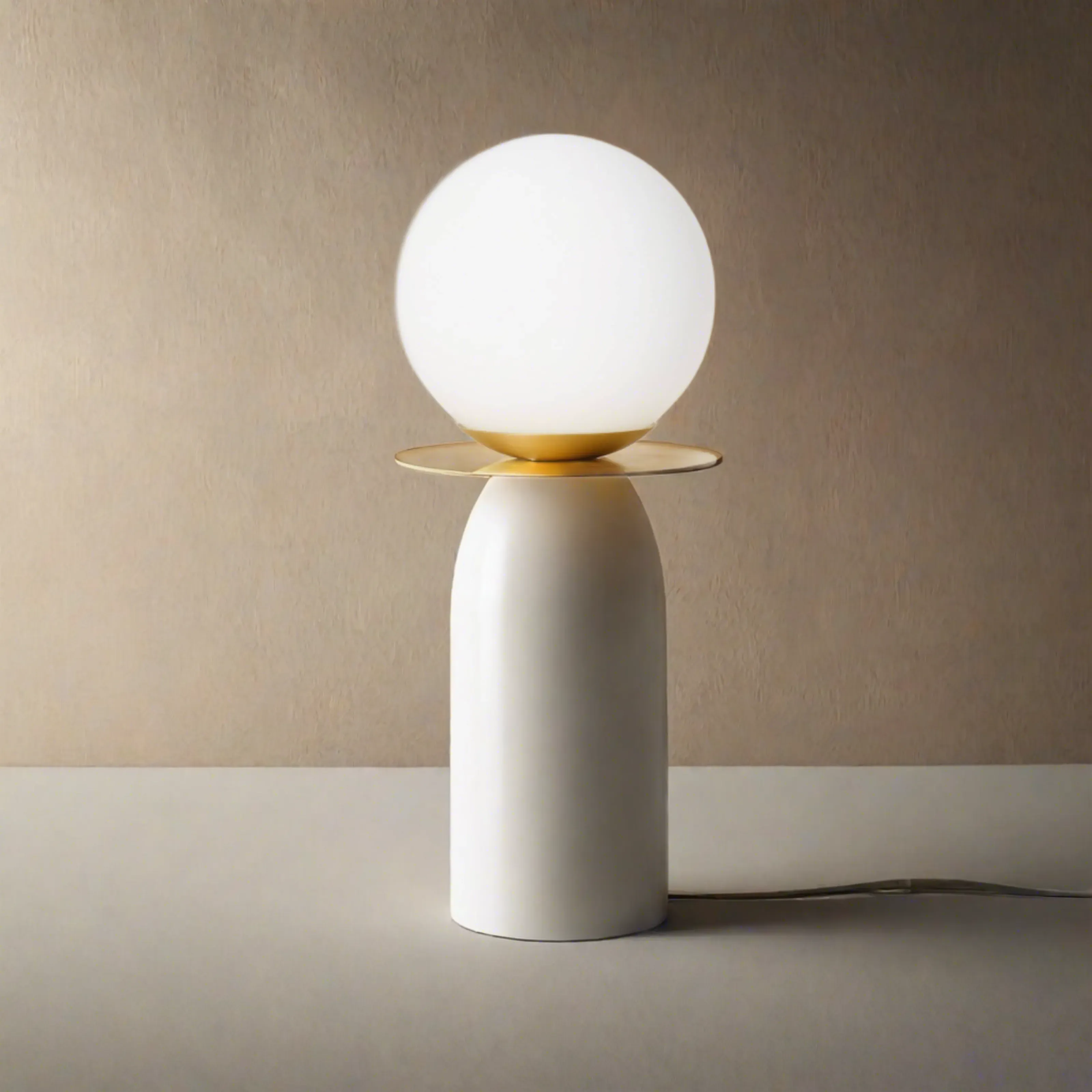 ola-table-lamp-brass-off-white image