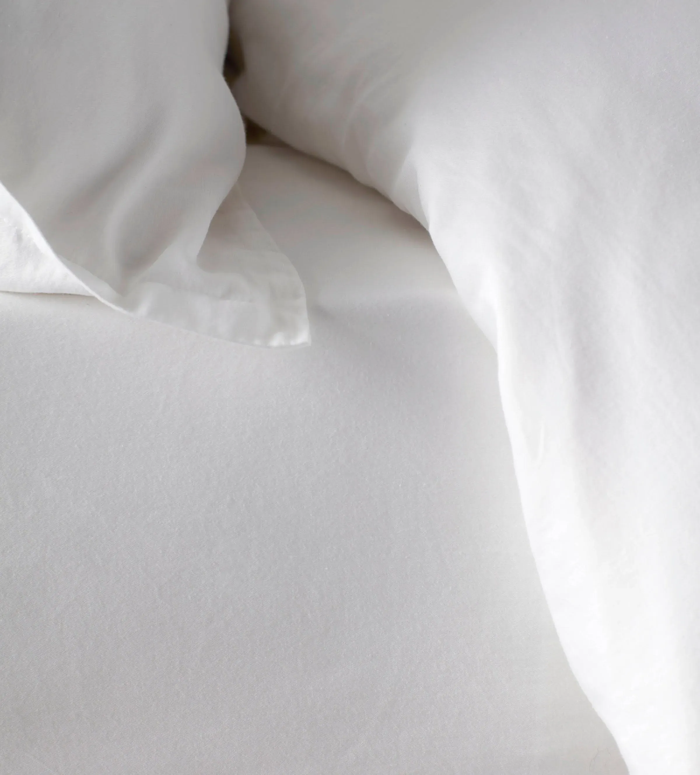 100% Cotton Fitted Sheet - White product