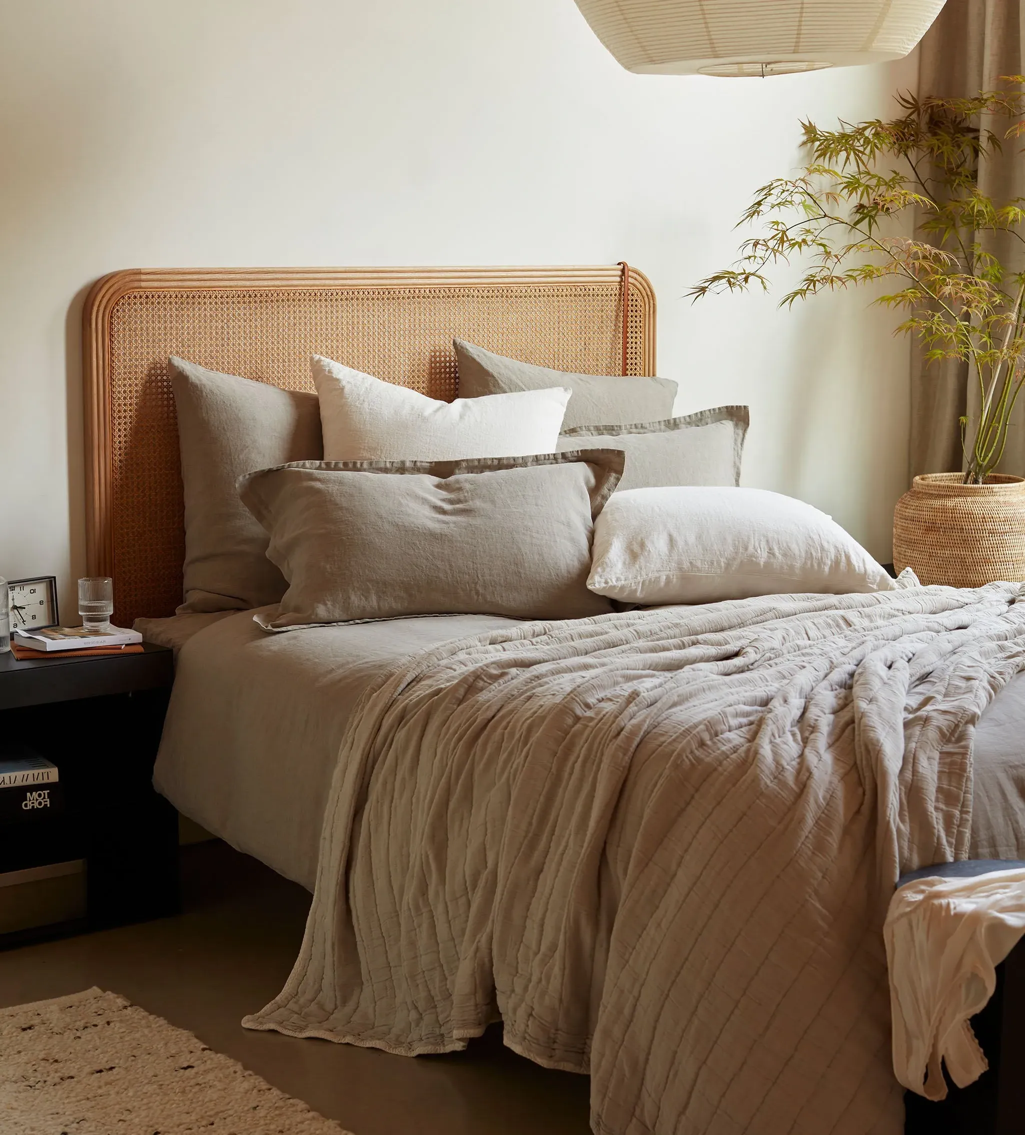 100% Linen Duvet Cover - Natural product