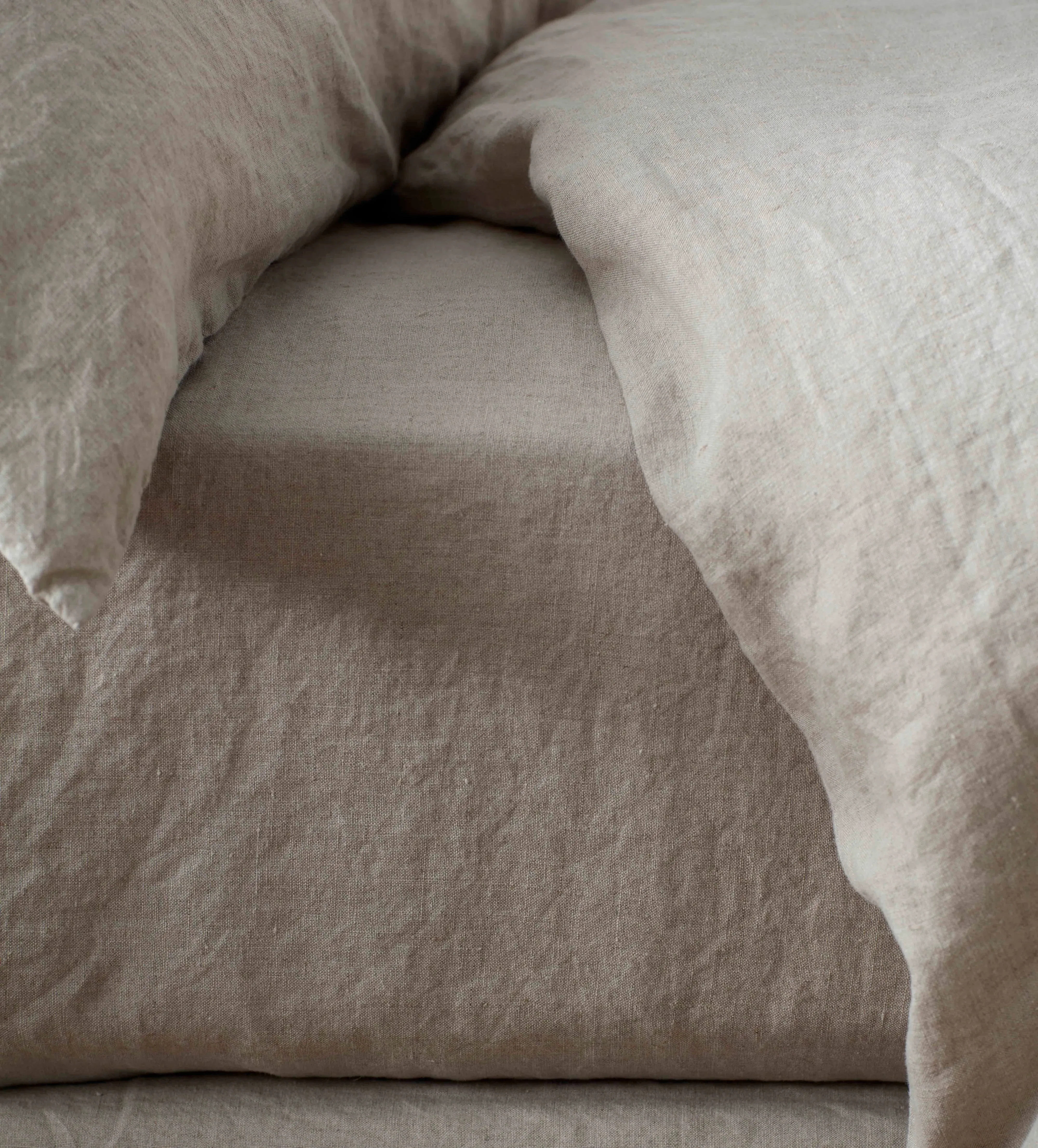 100% Linen Fitted Sheet - Natural product