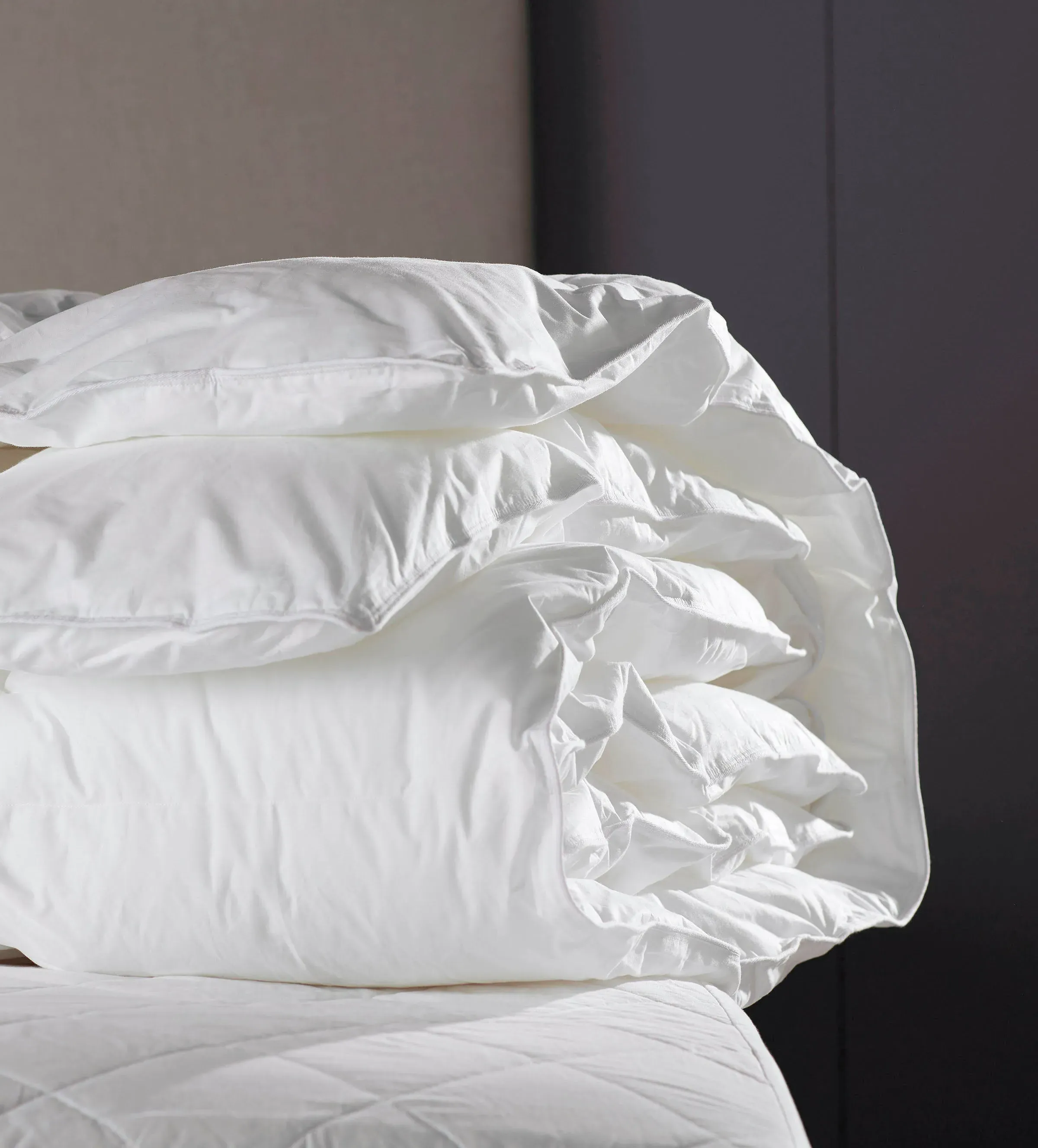 AERELLE Blue Recycled Softie Duvet - Cotton product