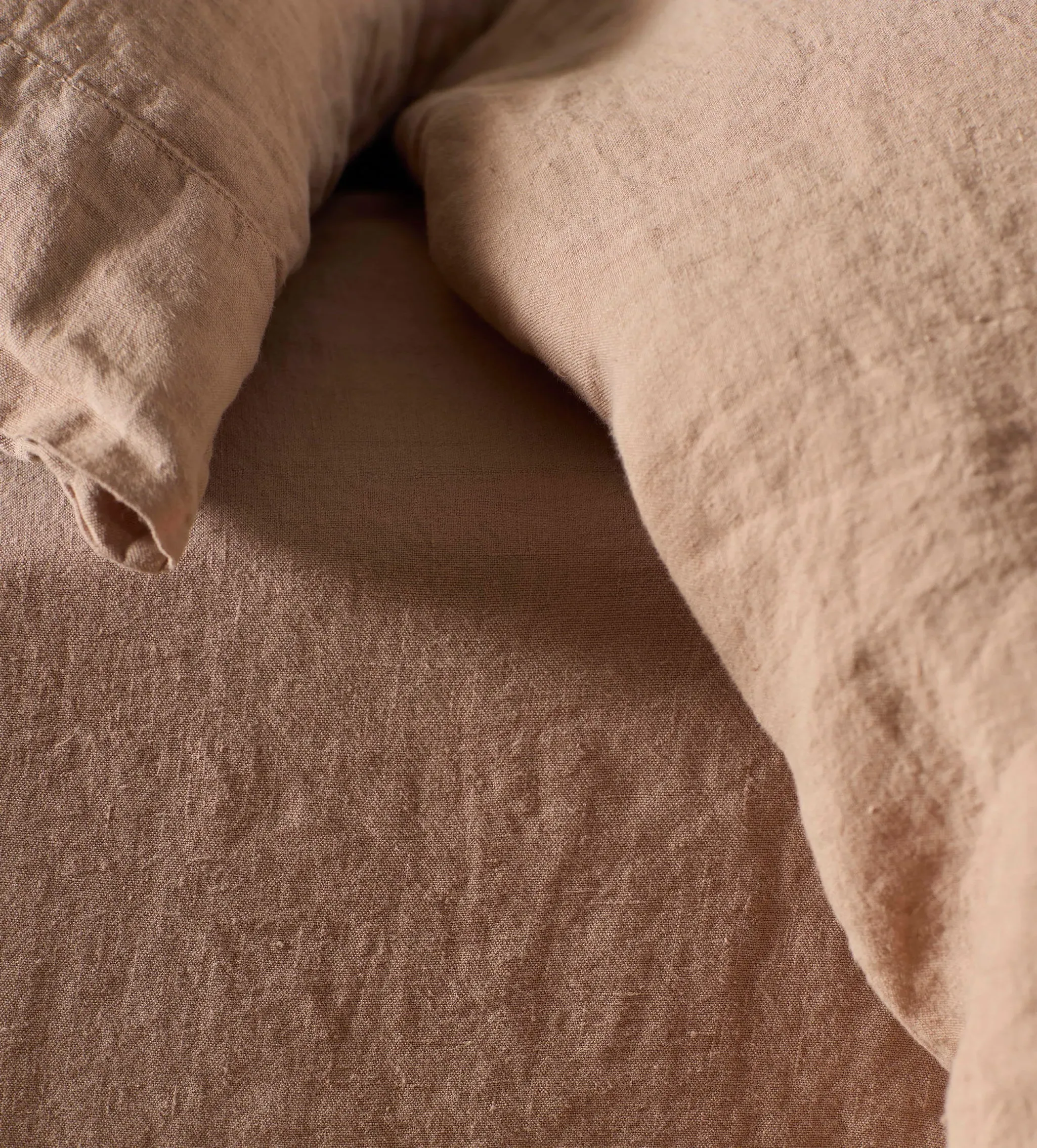 Almond Fitted Sheet - Linen product