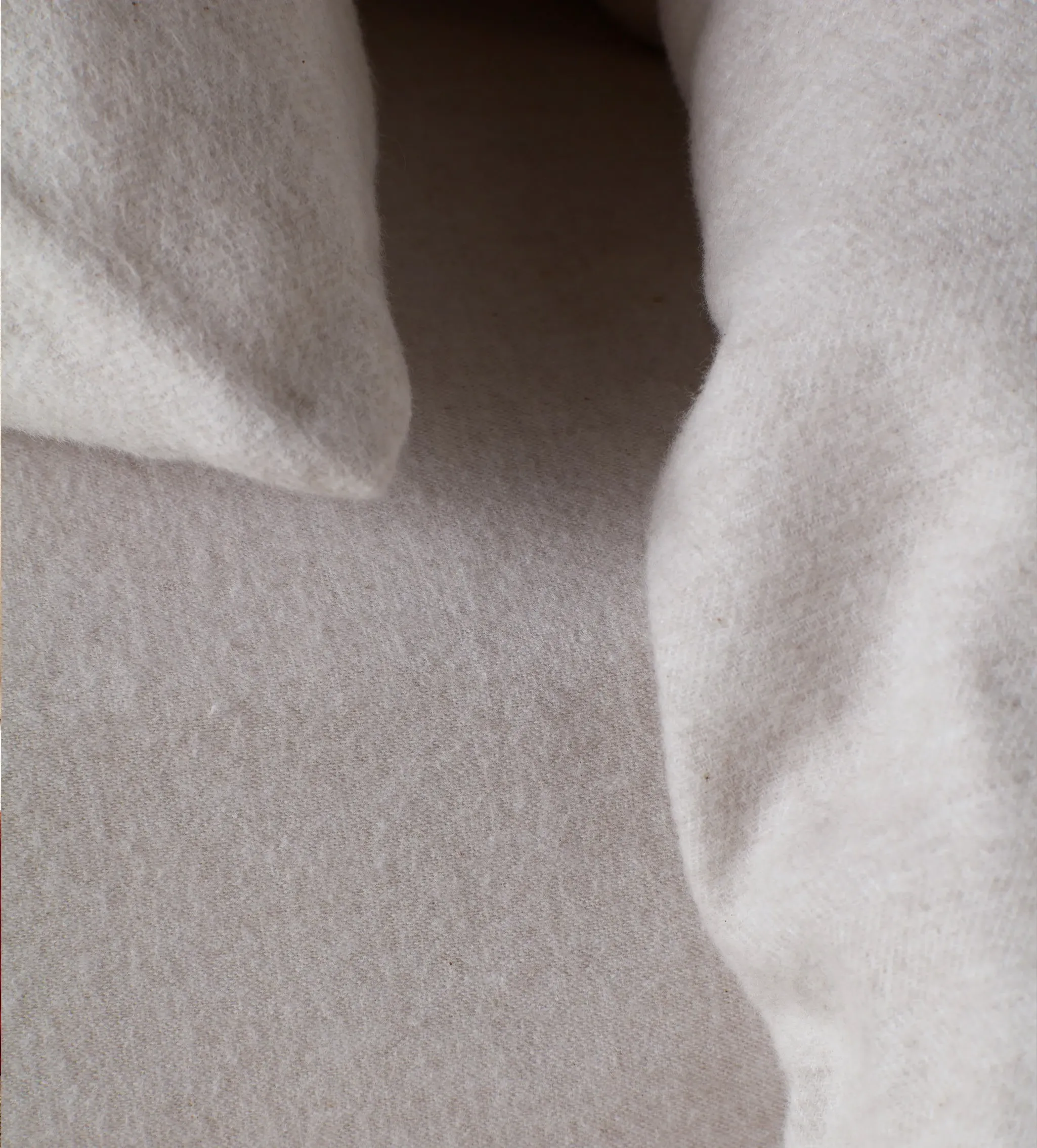 Brushed Fitted Sheet - Natural, Organic Cotton product
