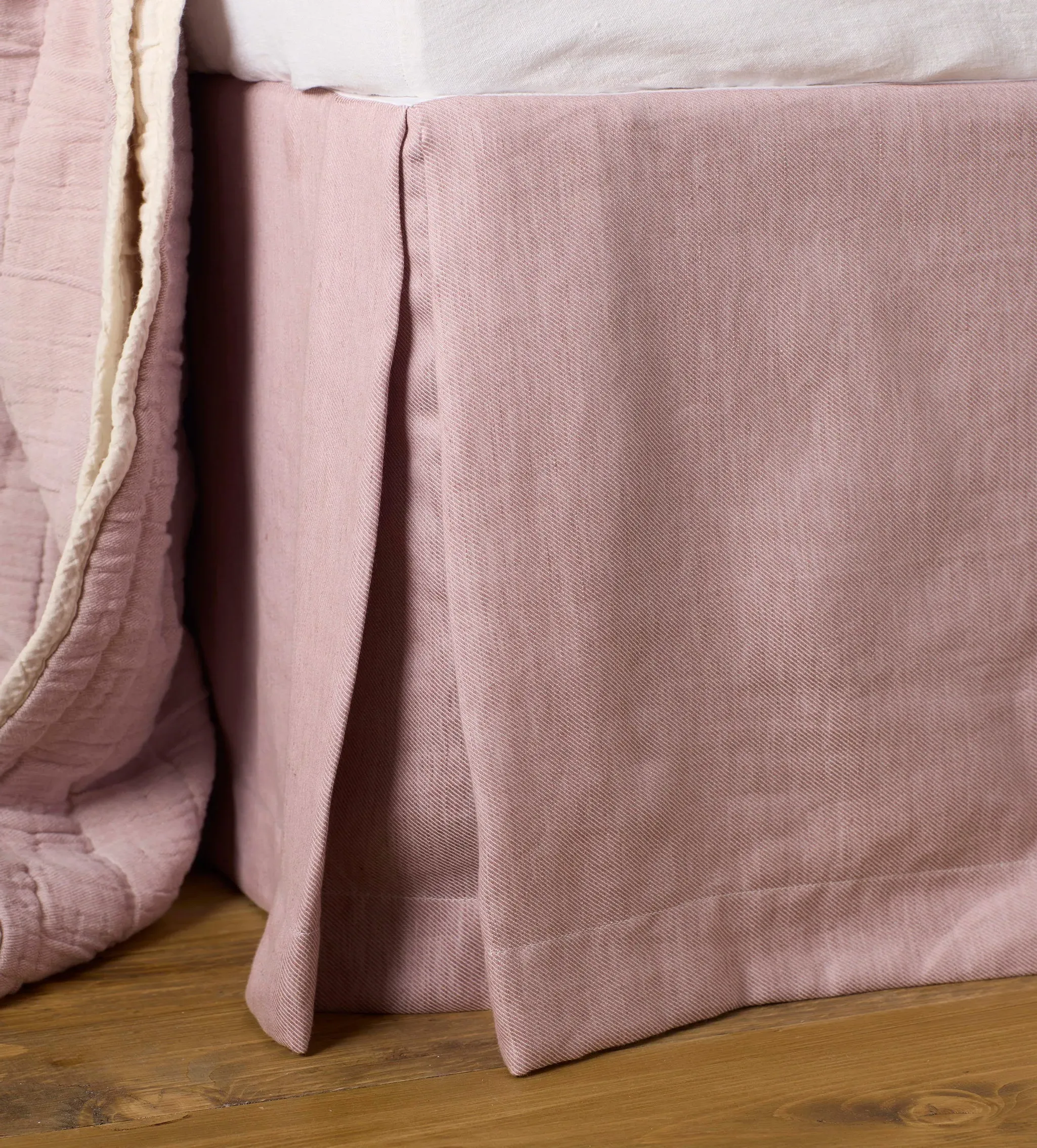 Cotton Linen Twill Valance - Vintage Rose product