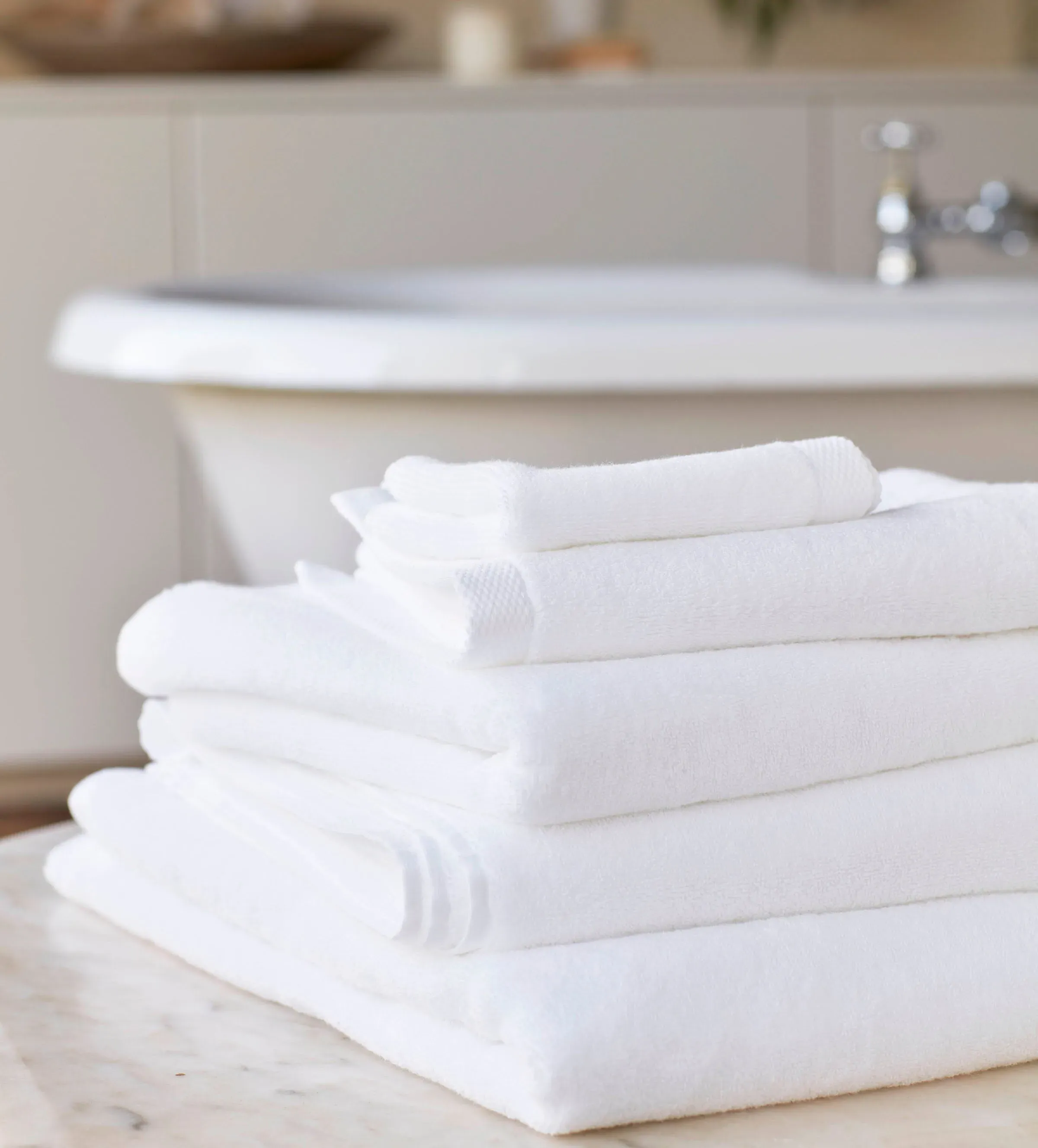 Cotton Towel - White, 600gsm product
