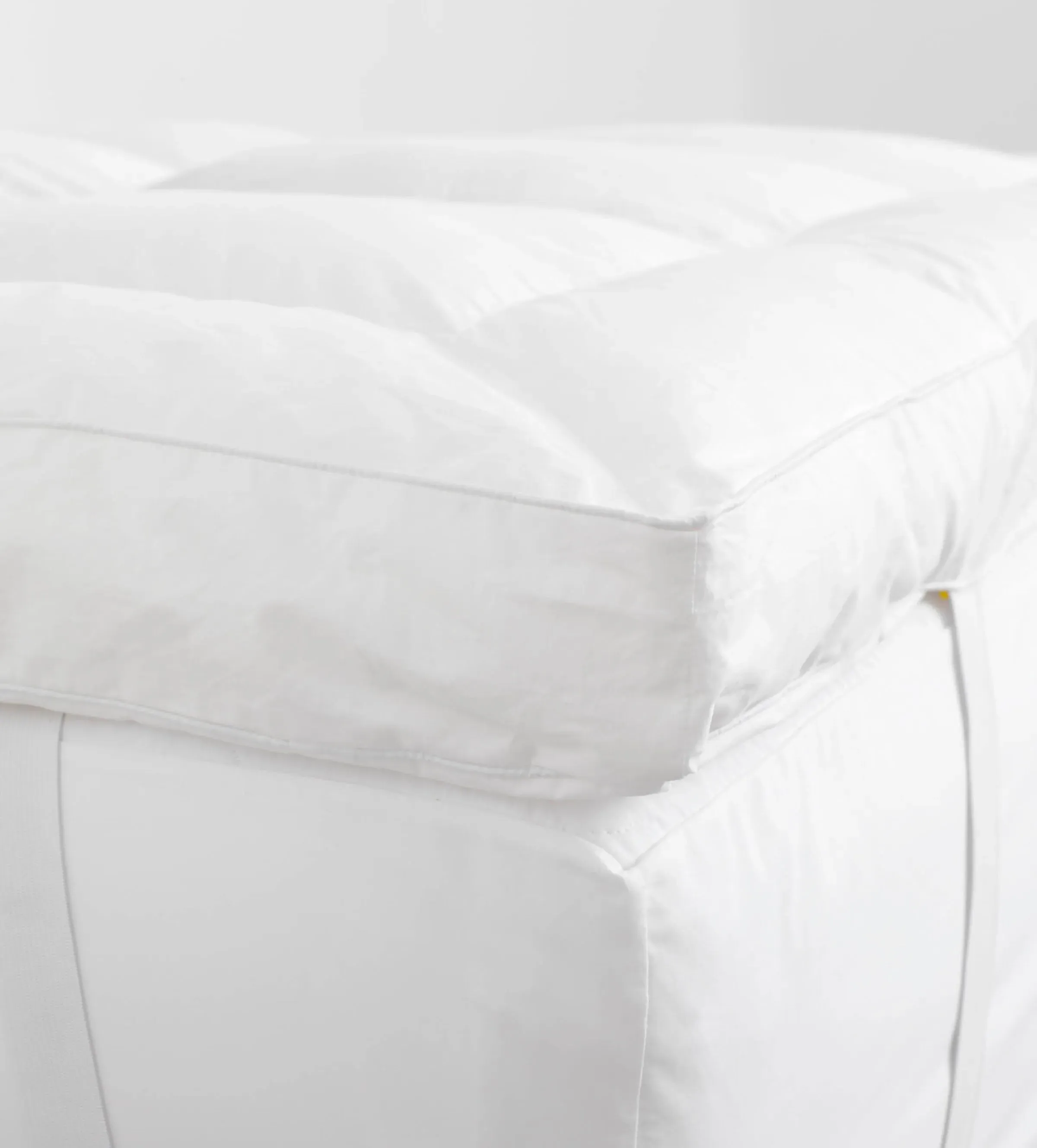 Dacron Comforel Hollowfibre Mattress Topper - White, Cotton product