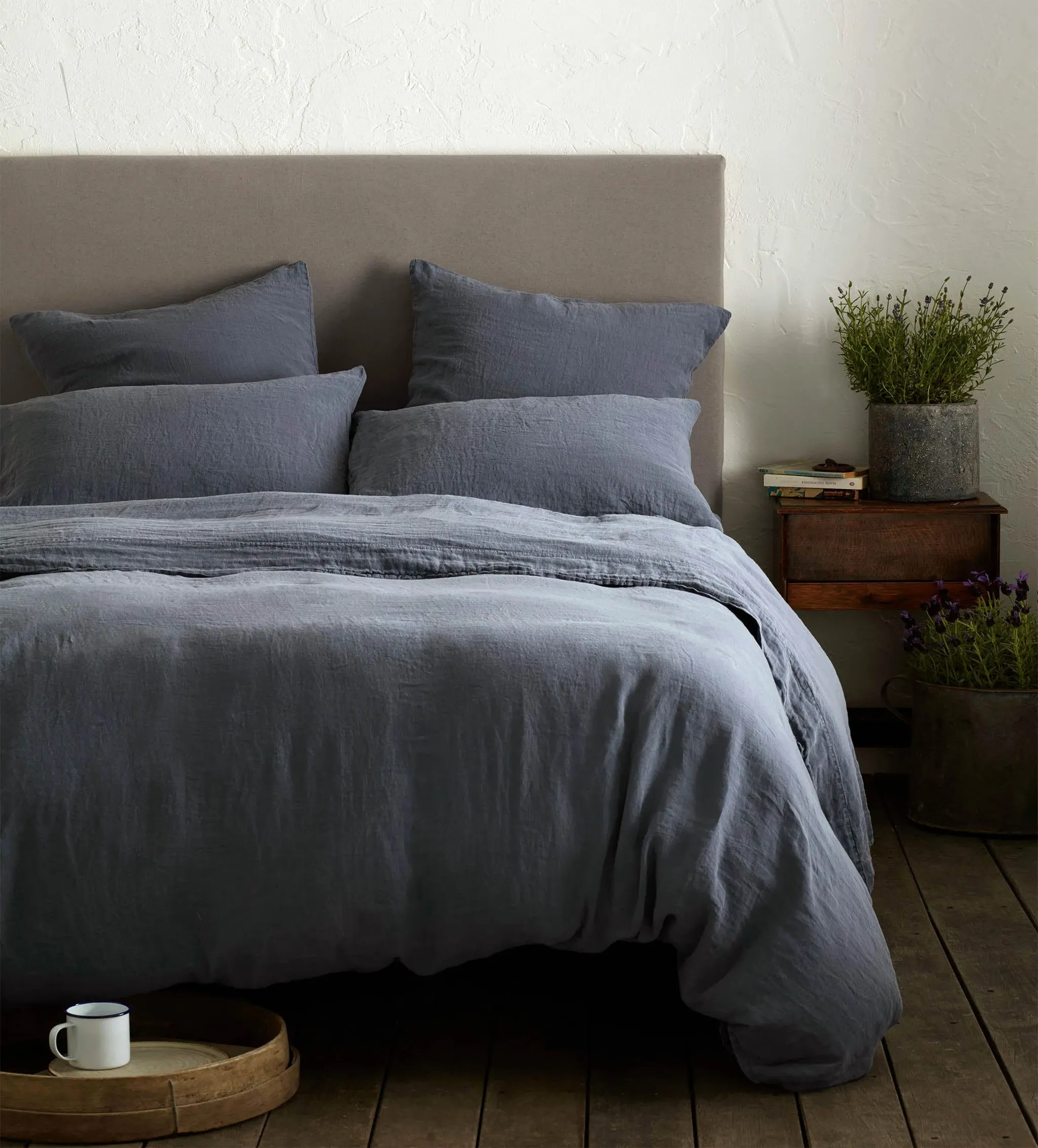Duvet Cover - French Blue, Linen product