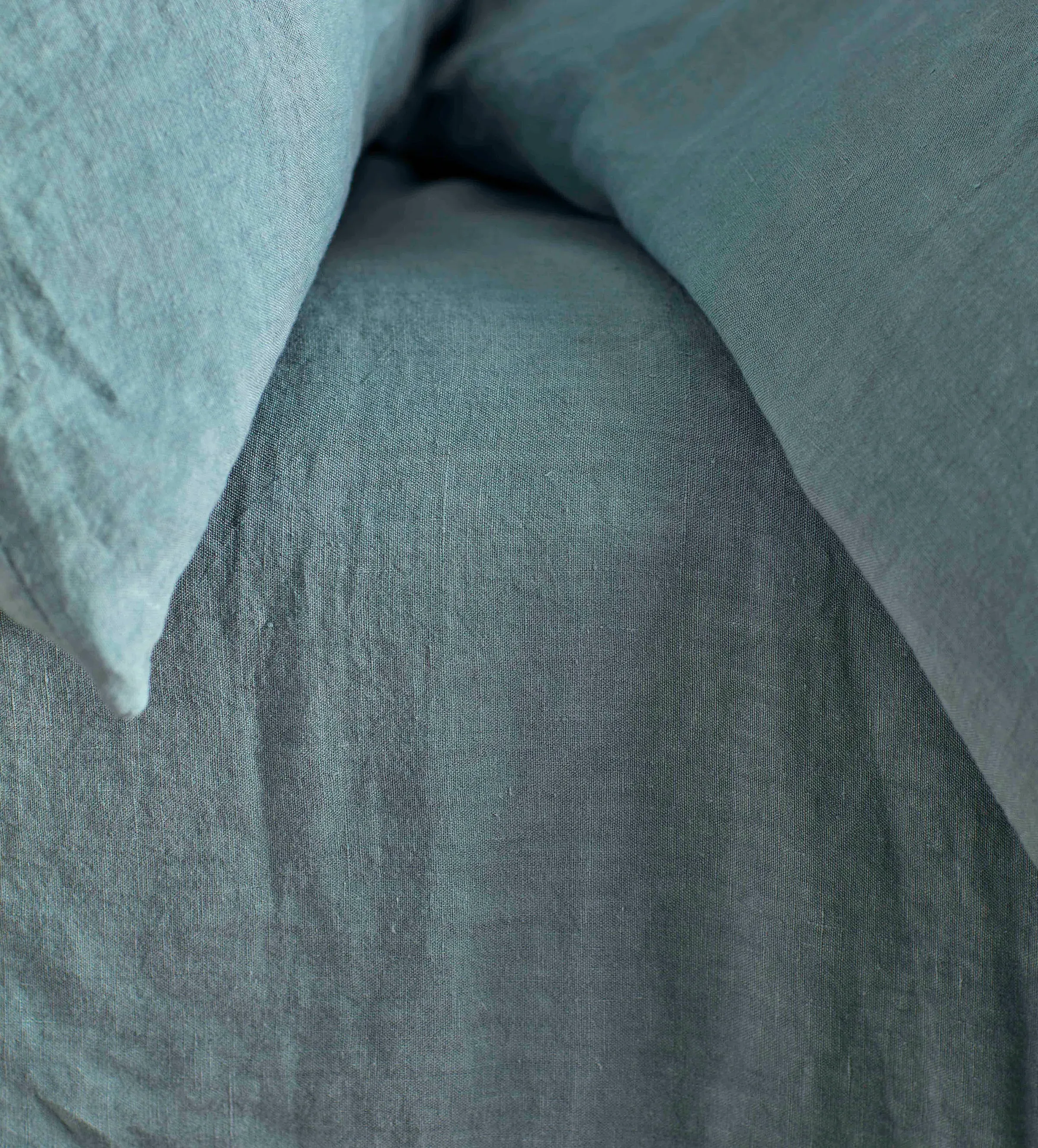 Fitted Sheet - Teal, 100% Linen product
