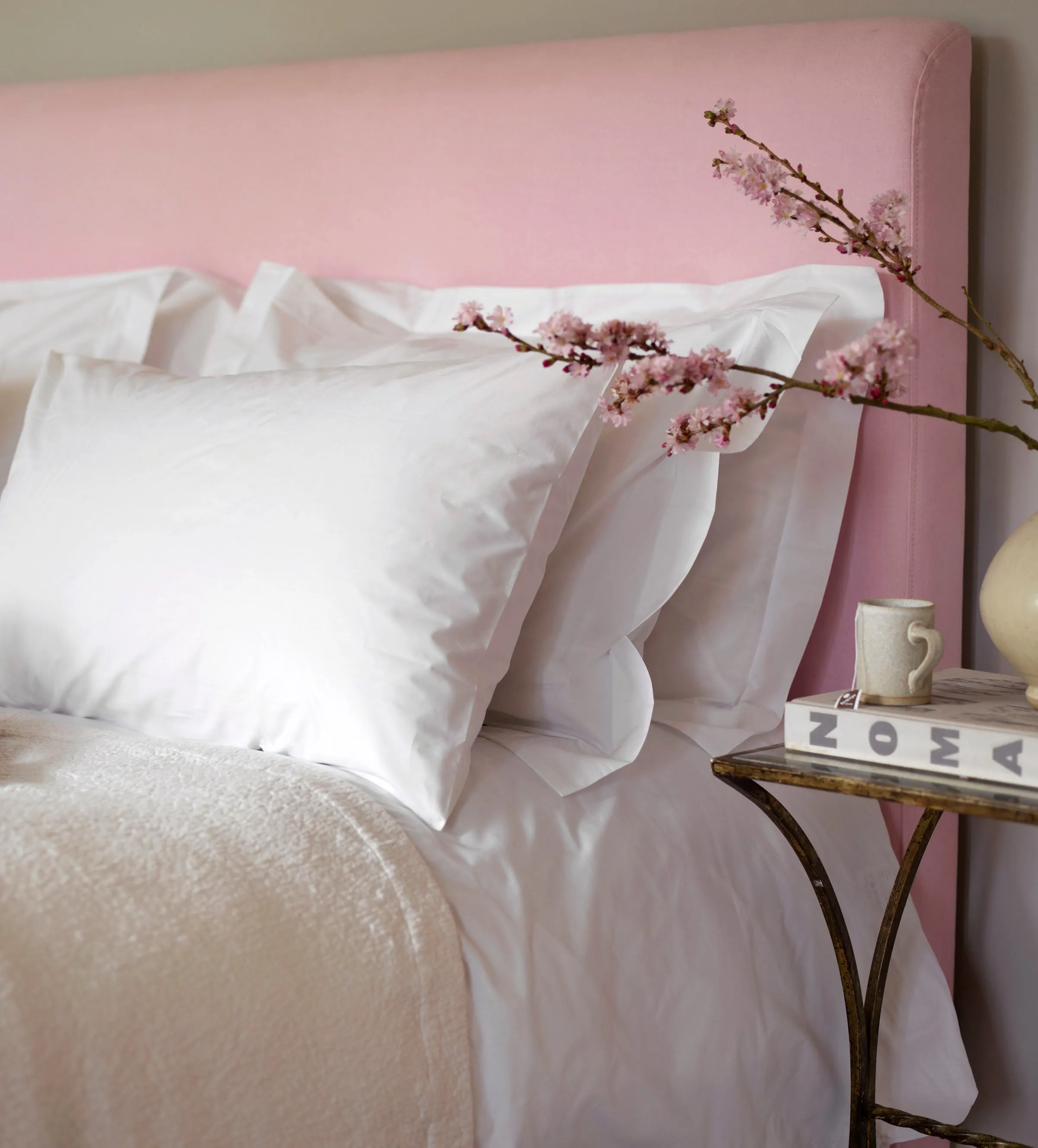 Housewife Pillowcase 200 Thread Count - White, Cotton Percale product