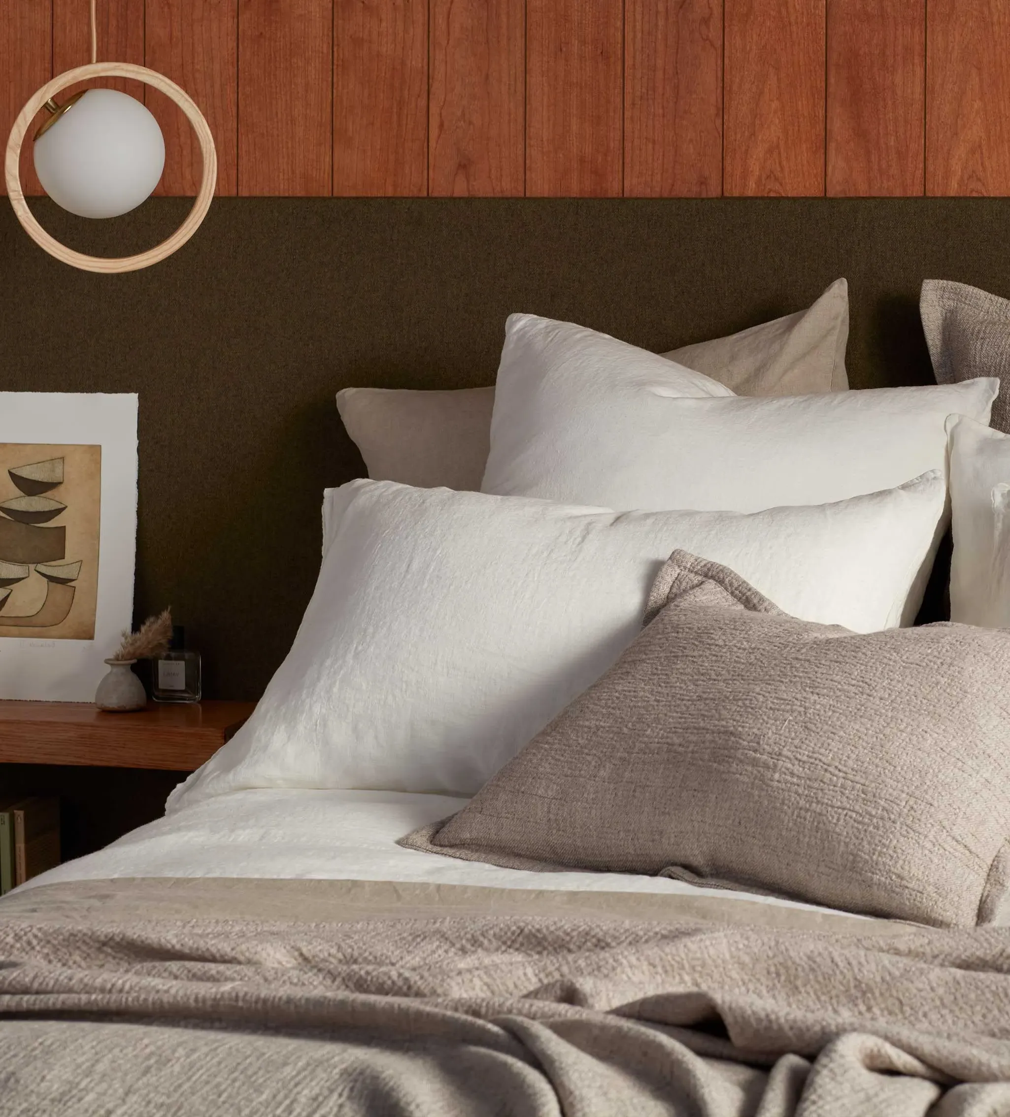 Housewife Pillowcase - Cream, 100% Linen product