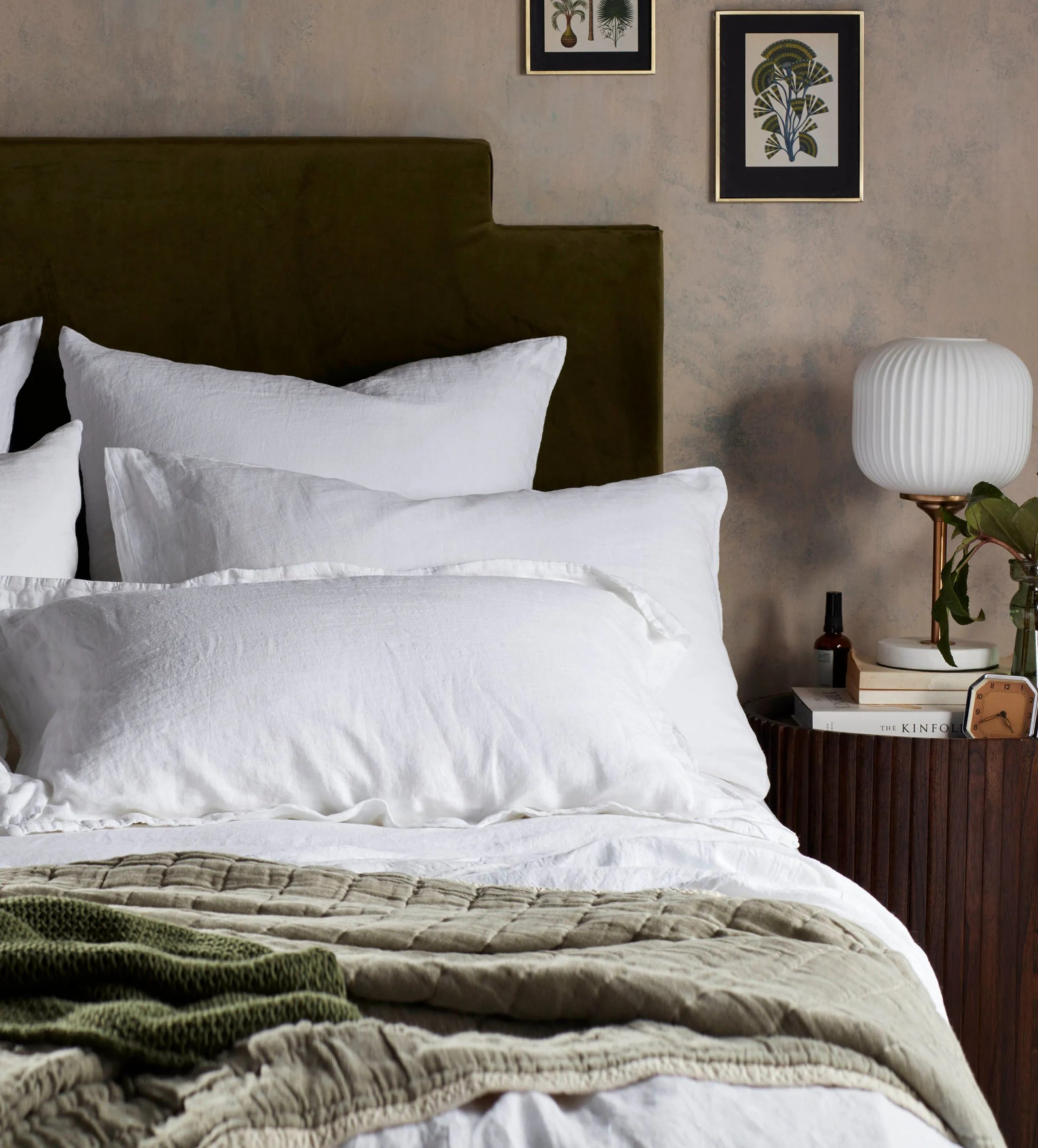 Housewife Pillowcase - White, 100% Linen product