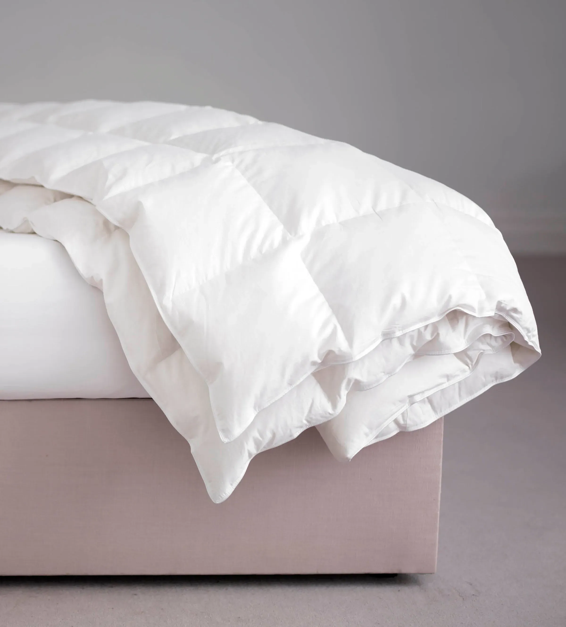 Hungarian Goose Down Duvet - White, Cotton product