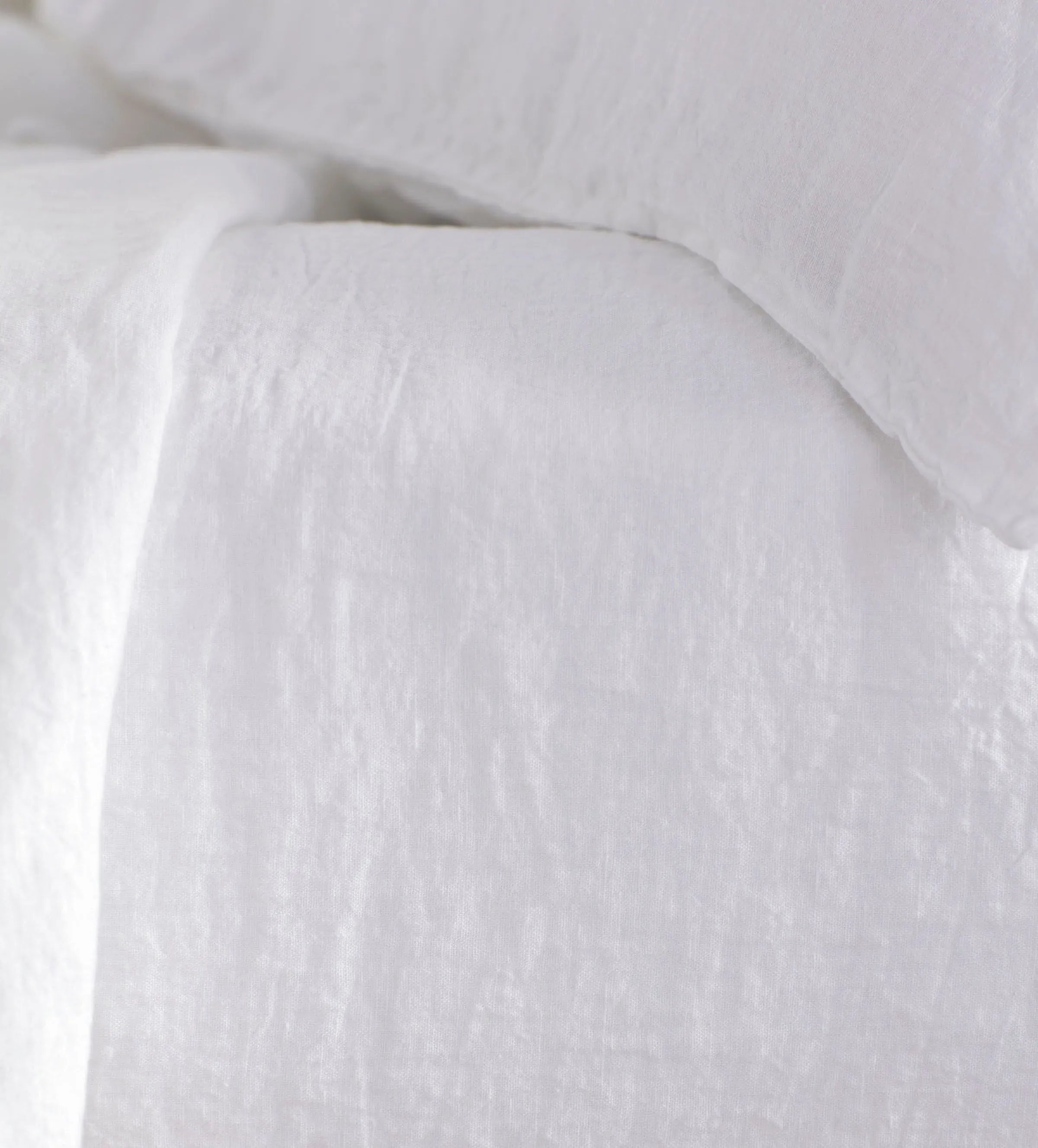 Linen Fitted Sheet - White, 100% Linen product