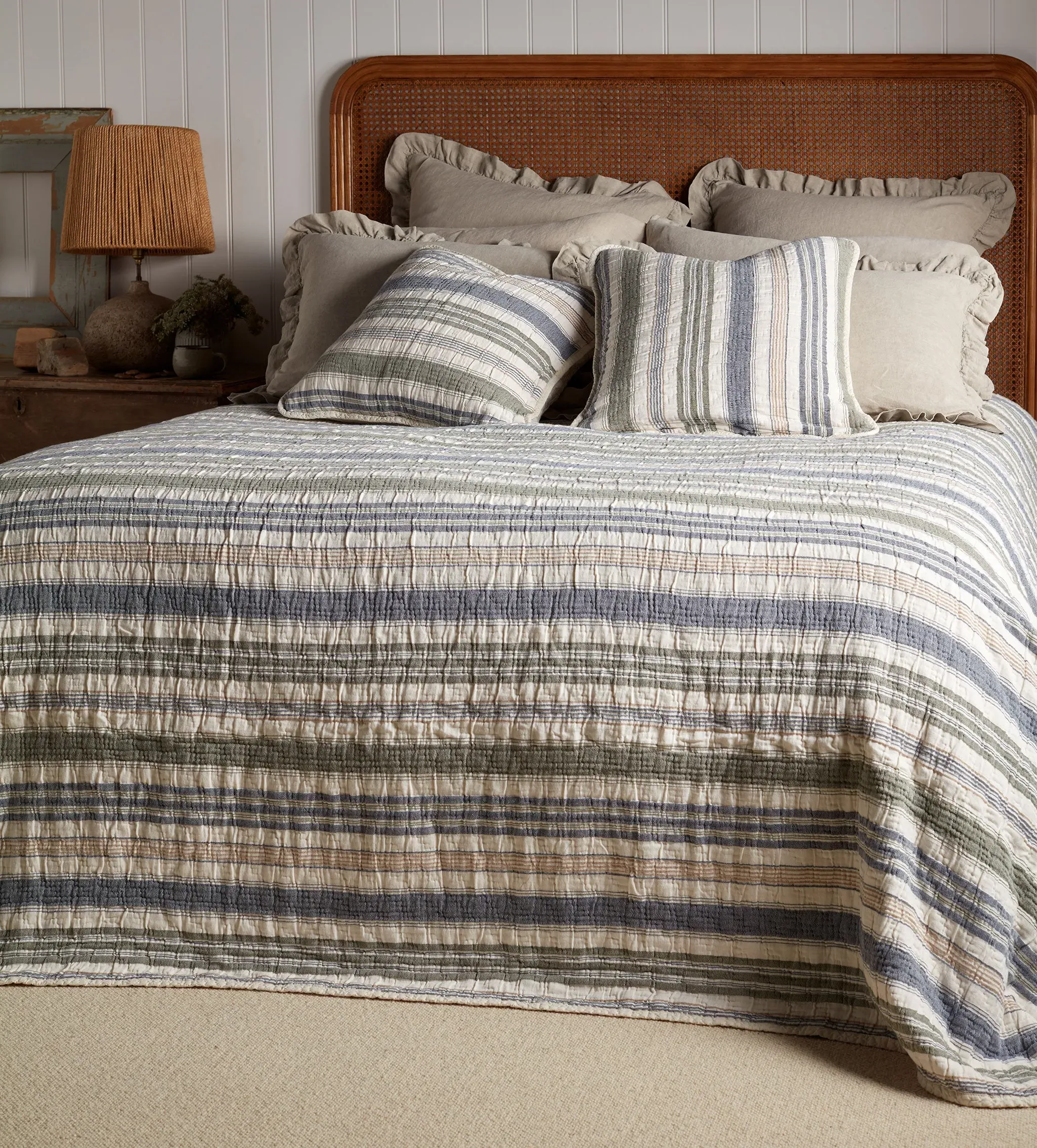 Magnus Quilted Throw - Cotton product