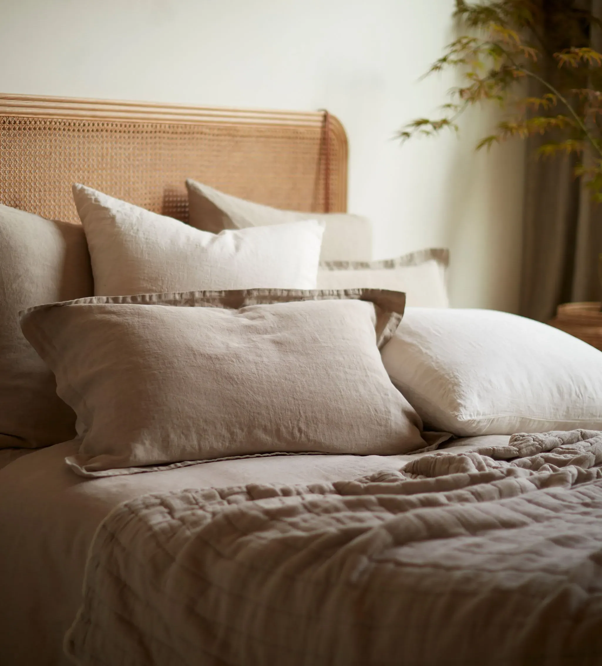 Oxford Pillowcase - Natural, Linen product