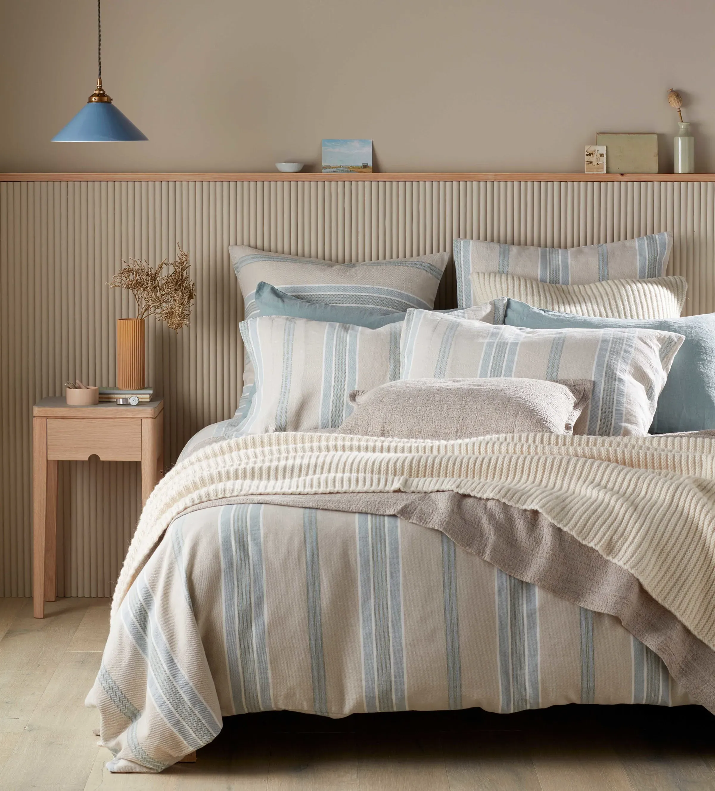 Selsey Stripe Duvet Cover - Cotton Linen product