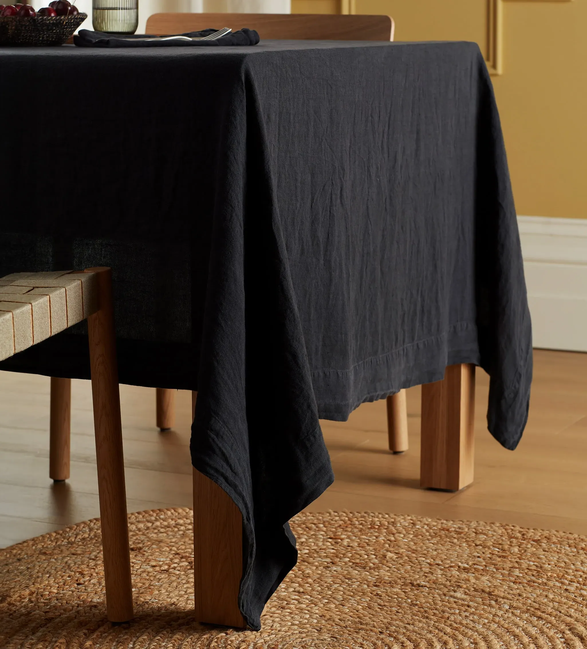 Soot Tablecloth - Linen product