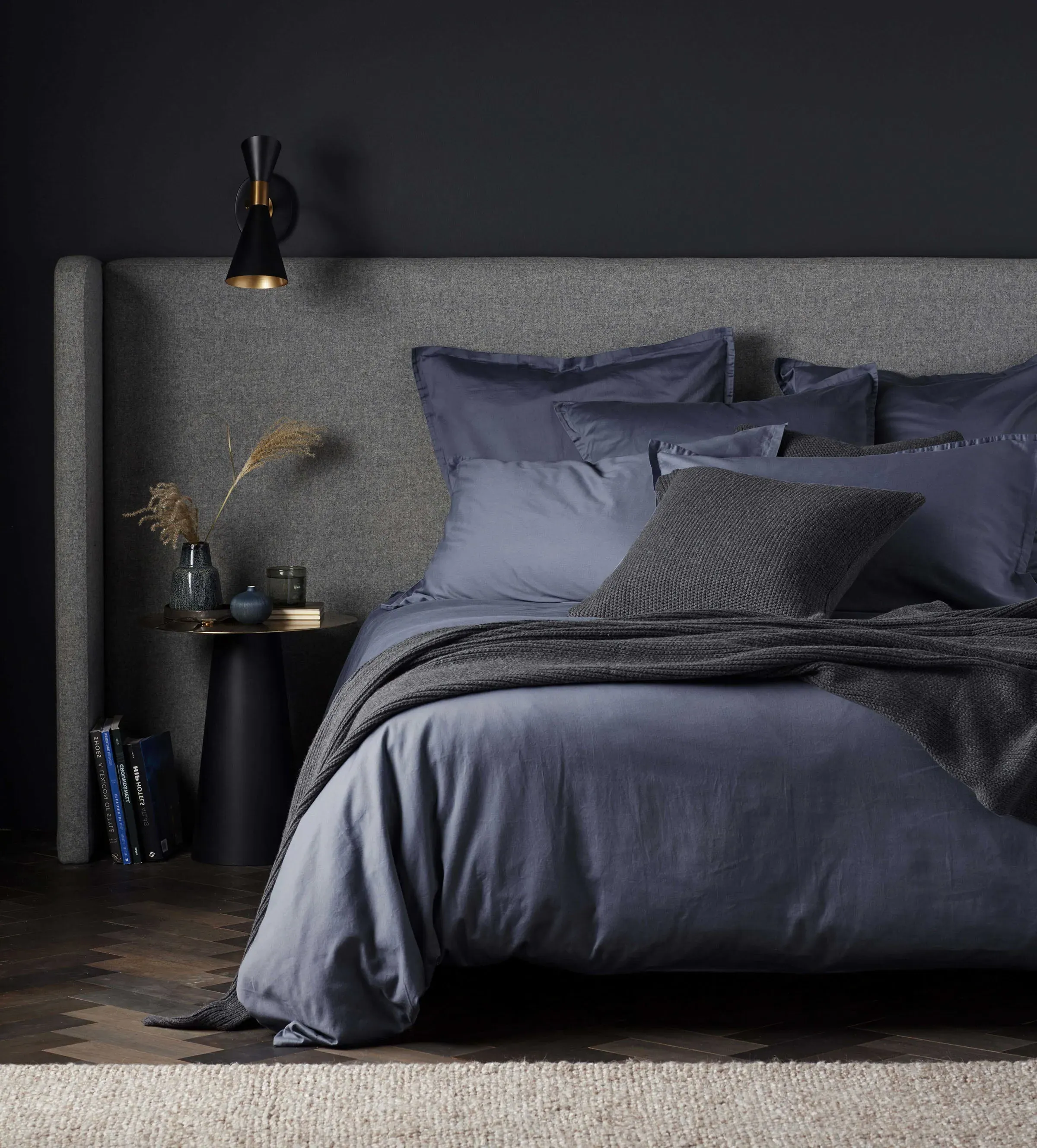 Super Soft Duvet Cover - French Blue, Cotton product