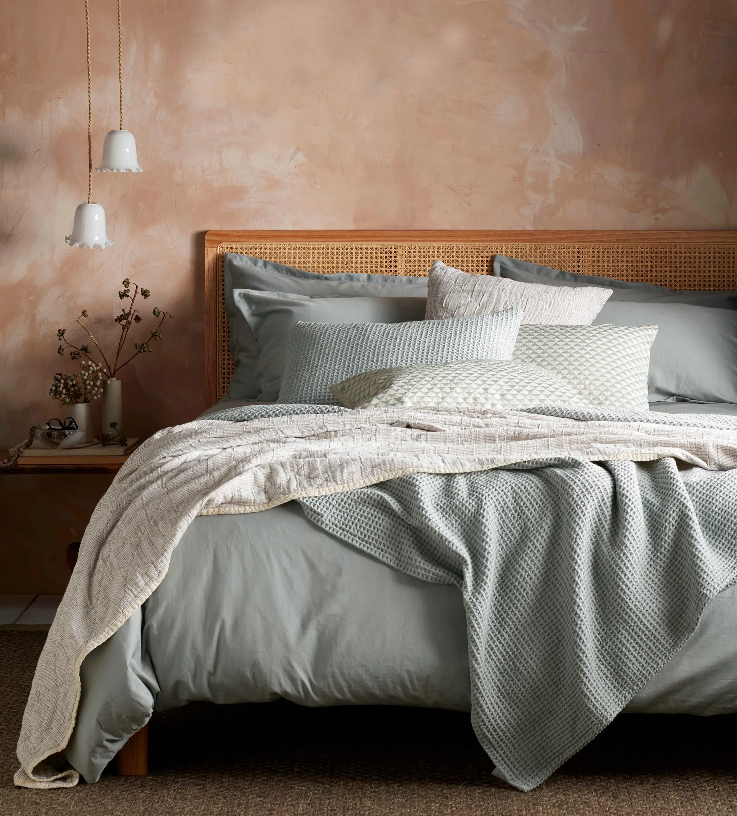 Super Soft Duvet Cover - Sage, Cotton Sateen product