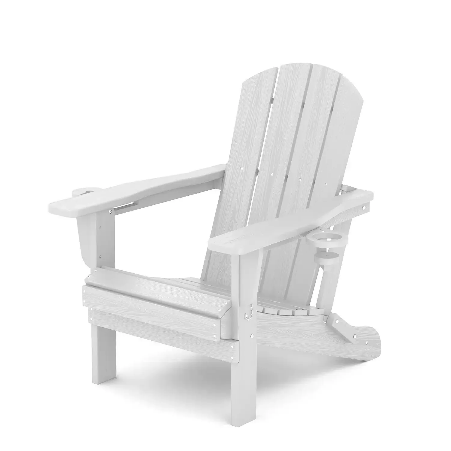 Folding Adirondack Chair with Cup Holders - HDPE product