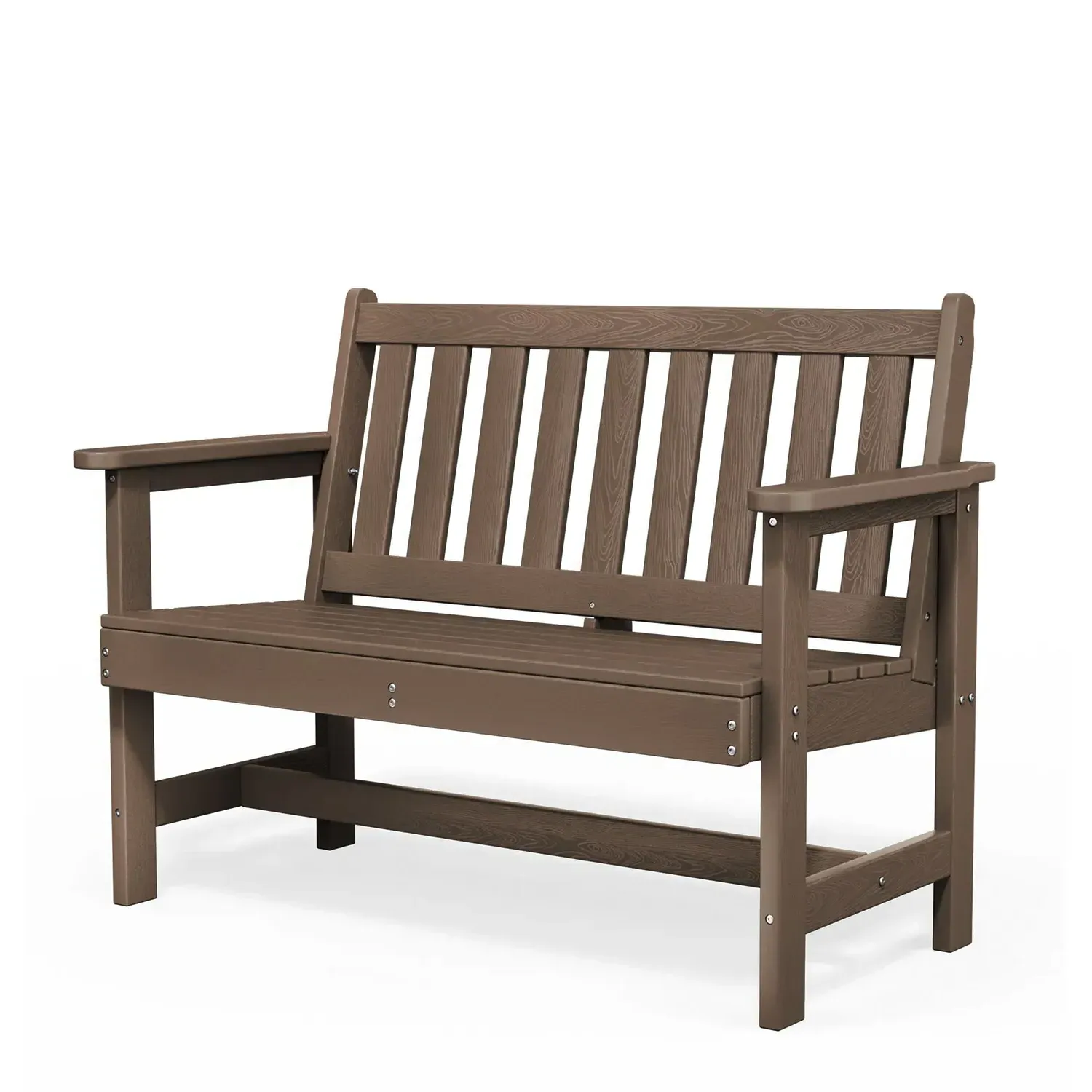 HDPE Poly Outdoor Loveseat Bench - HDPE product
