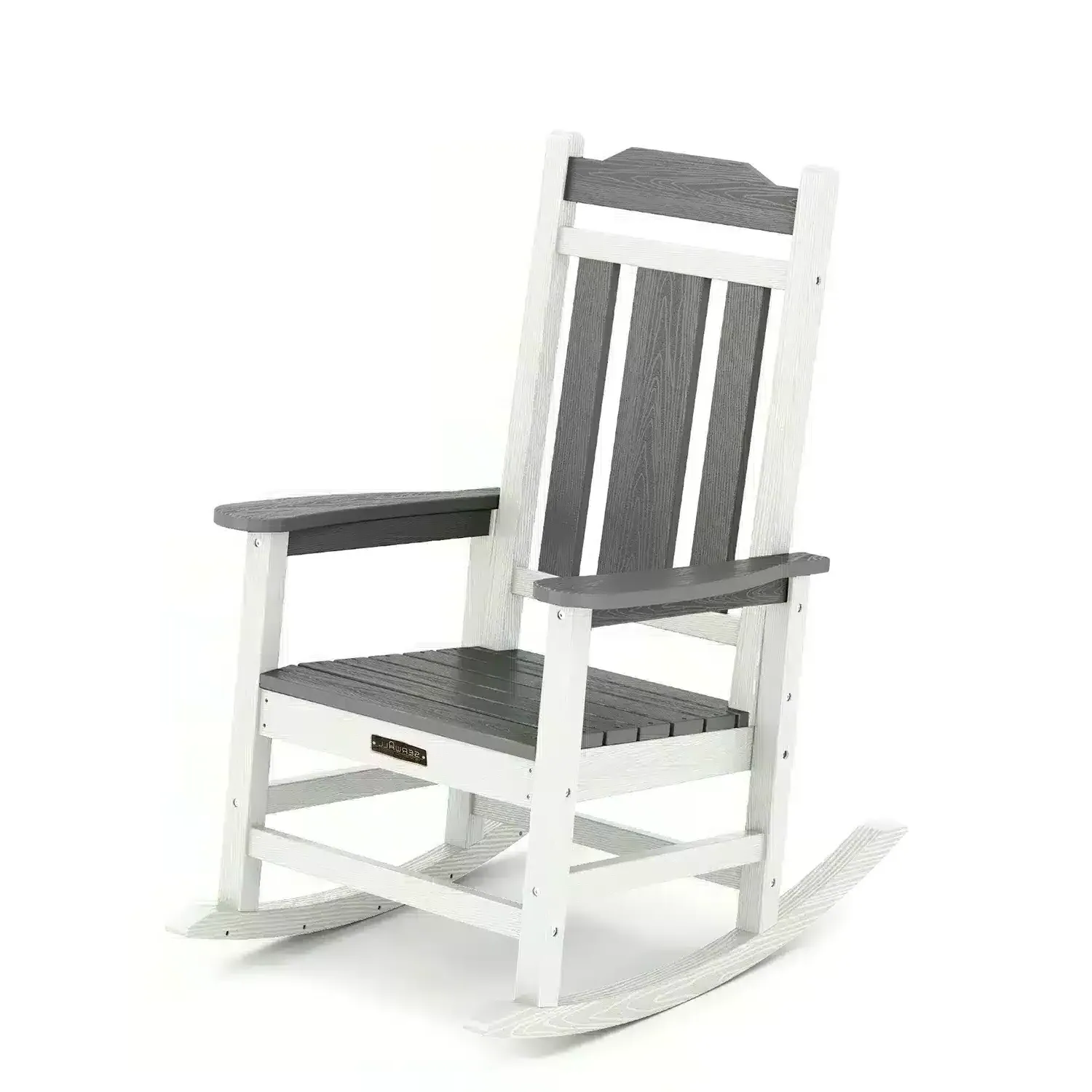 Outdoor HDPE Porch Rocking Chair - Waterproof product