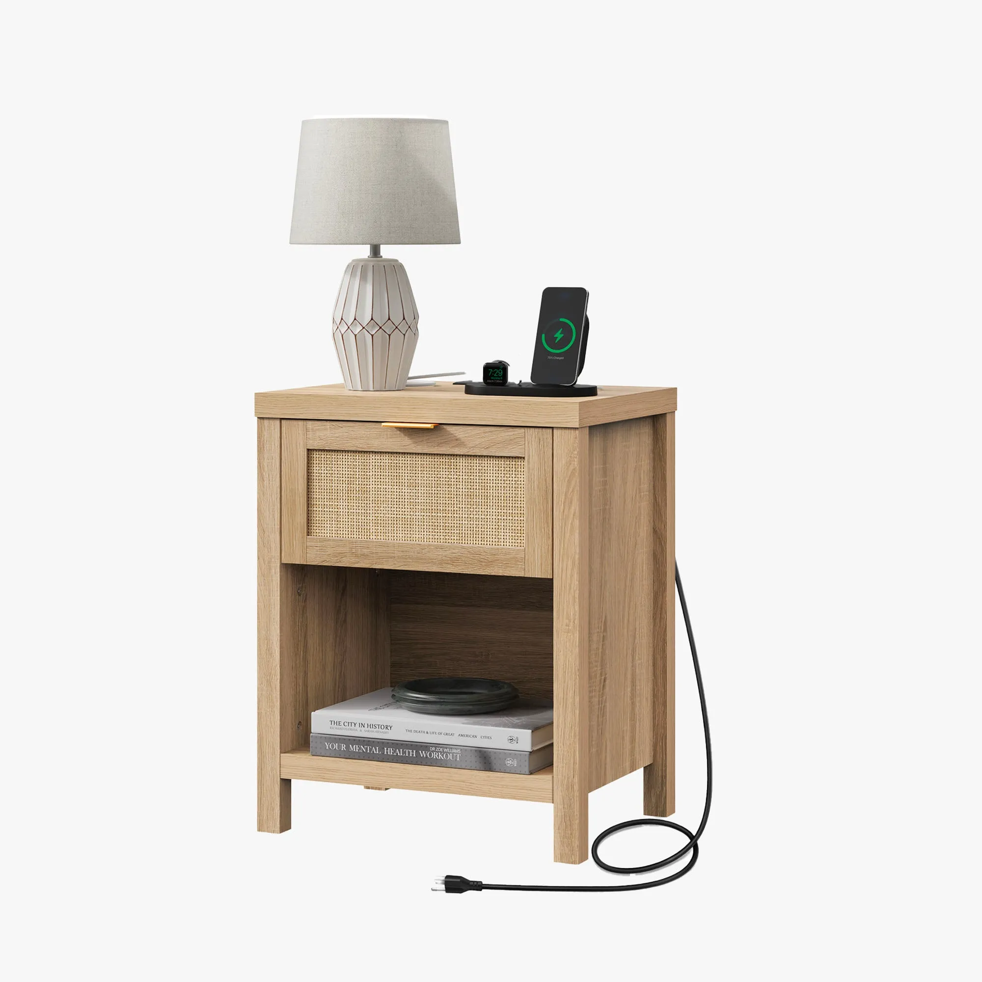 Cas 70.9" Bookshelf with Doors product