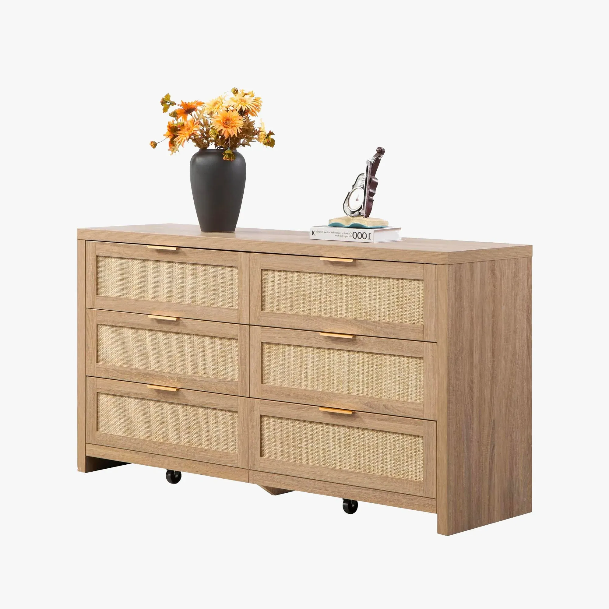 Savanna 6-Drawer Shoe Cabinet - Wood Grain product