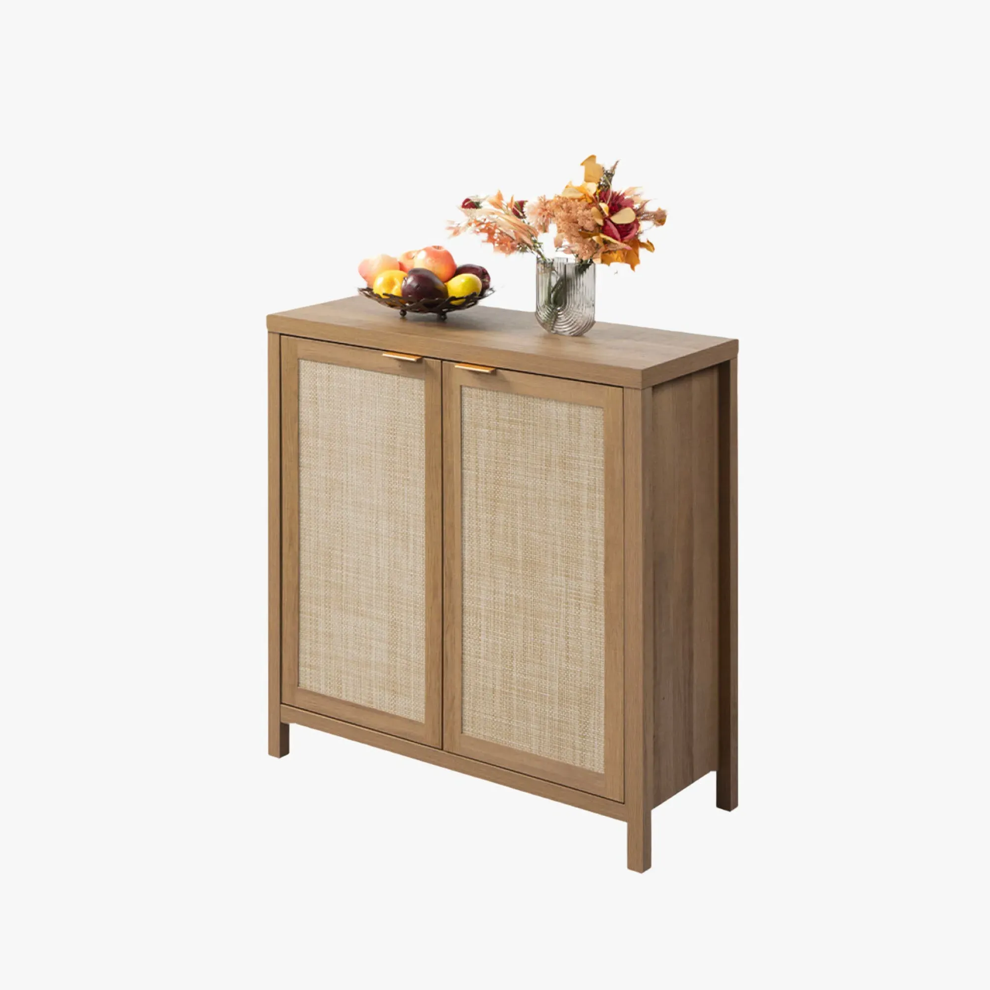 Sicotas Set of 2 Nightstands with Drawer - Oak product