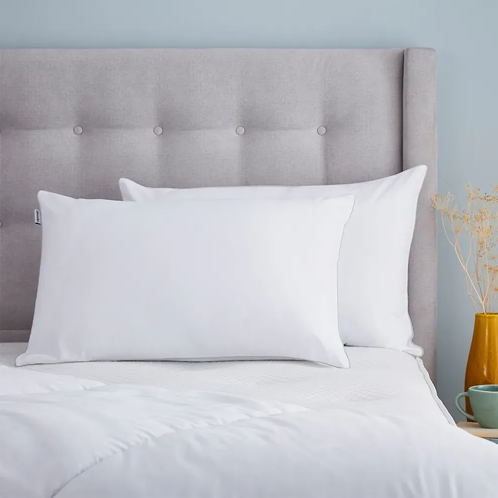 2-Pack Pillows Soft Medium - White, Fibre image