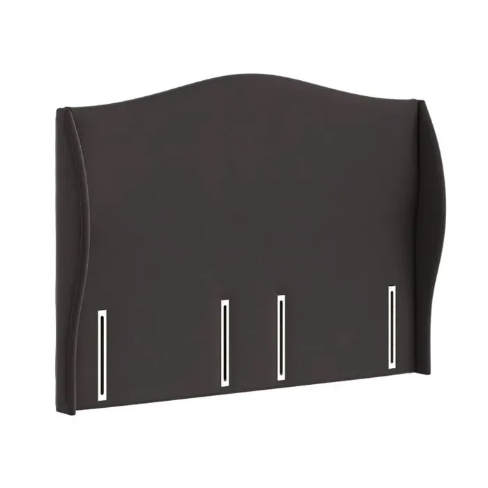 Bennett Double Winged Headboard - Olive Green, Velvet product