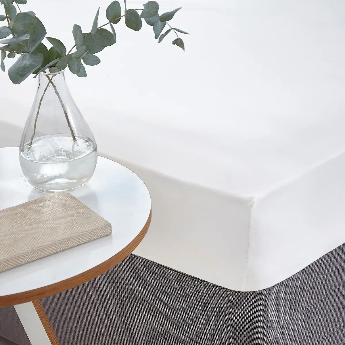 Cotton Rich T180 Single Fitted Sheet - Charcoal product