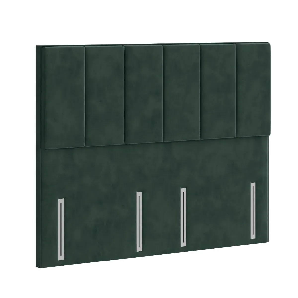 Double Headboard Padded - Midnight, Velvet